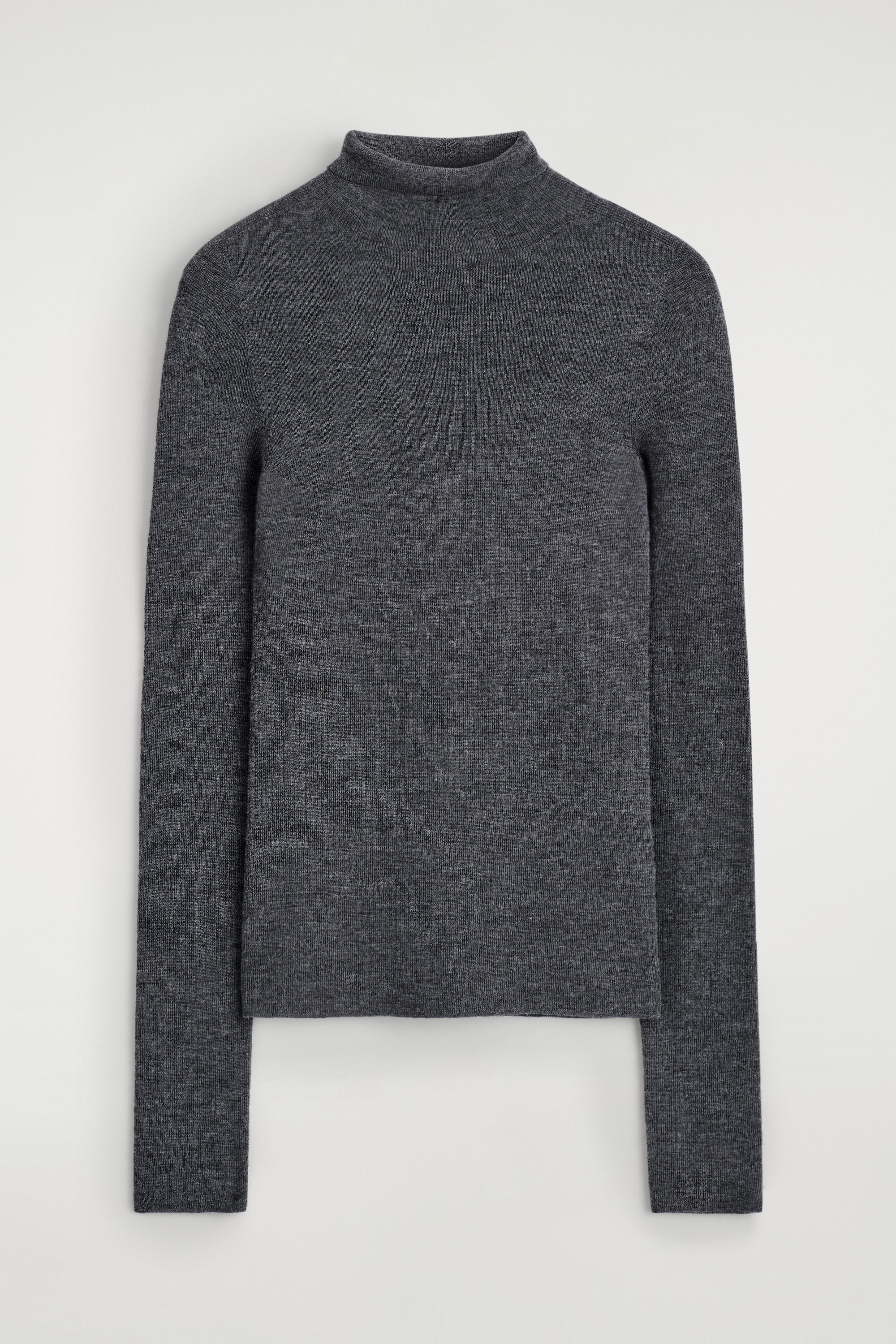 SEAMLESS MERINO WOOL TURTLENECK LONG-SLEEVED TOP thumbnail 7