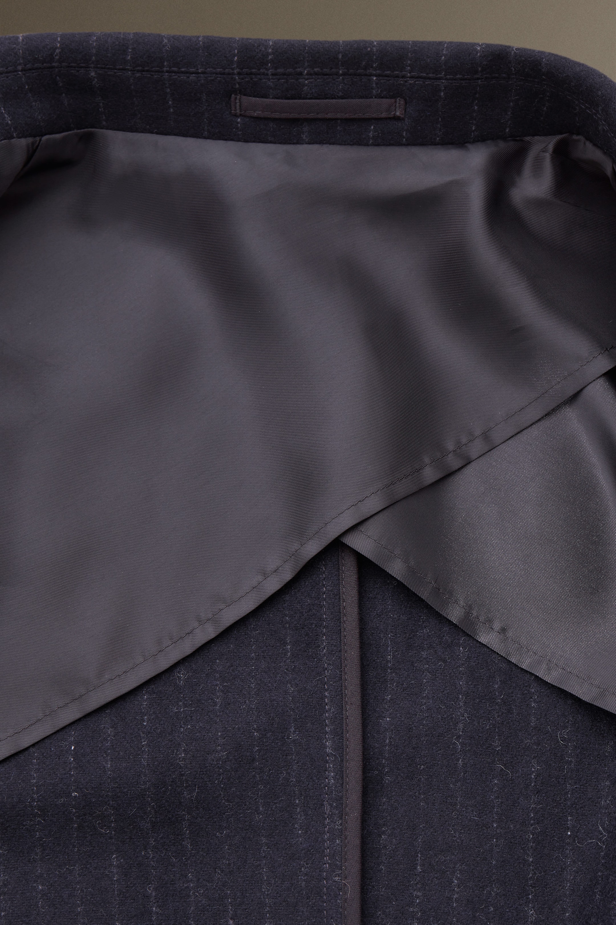 PINSTRIPED WOOL BLAZER - REGULAR
