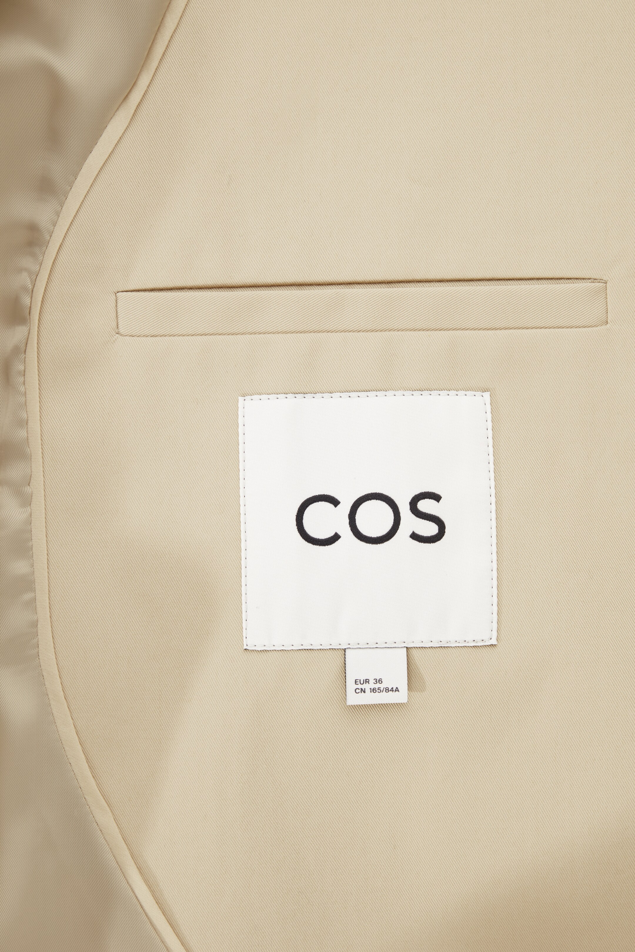 View larger image: CLASSIC BELTED TRENCH COAT - BEIGE - Ladies | H&M GB 3
