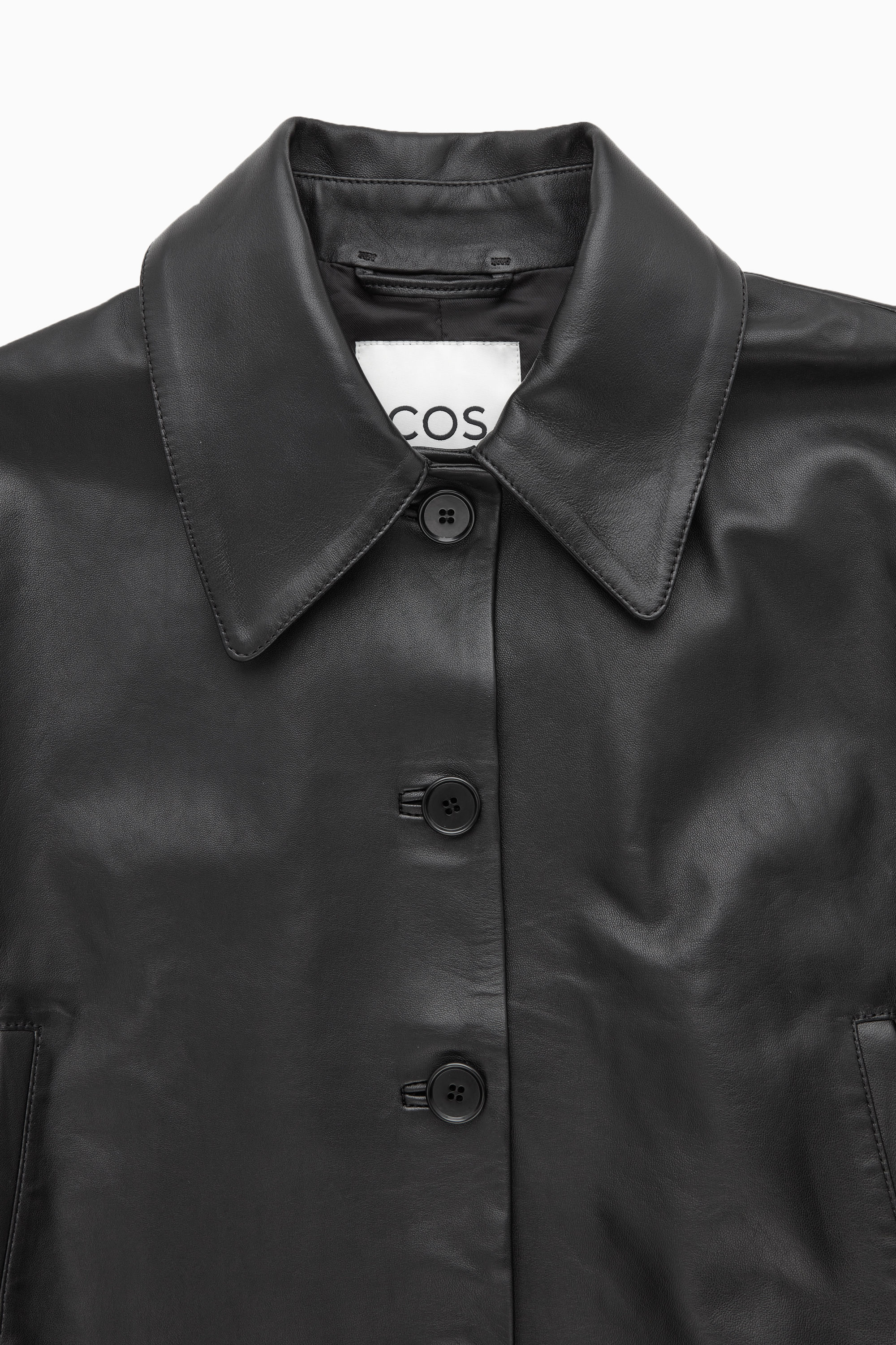 ジャケット・アウター 7x7 LEATHER BIG SHIRT BLOUSON sizeS Big & Tall Leather Jacket With Flag Print Lining | Mid