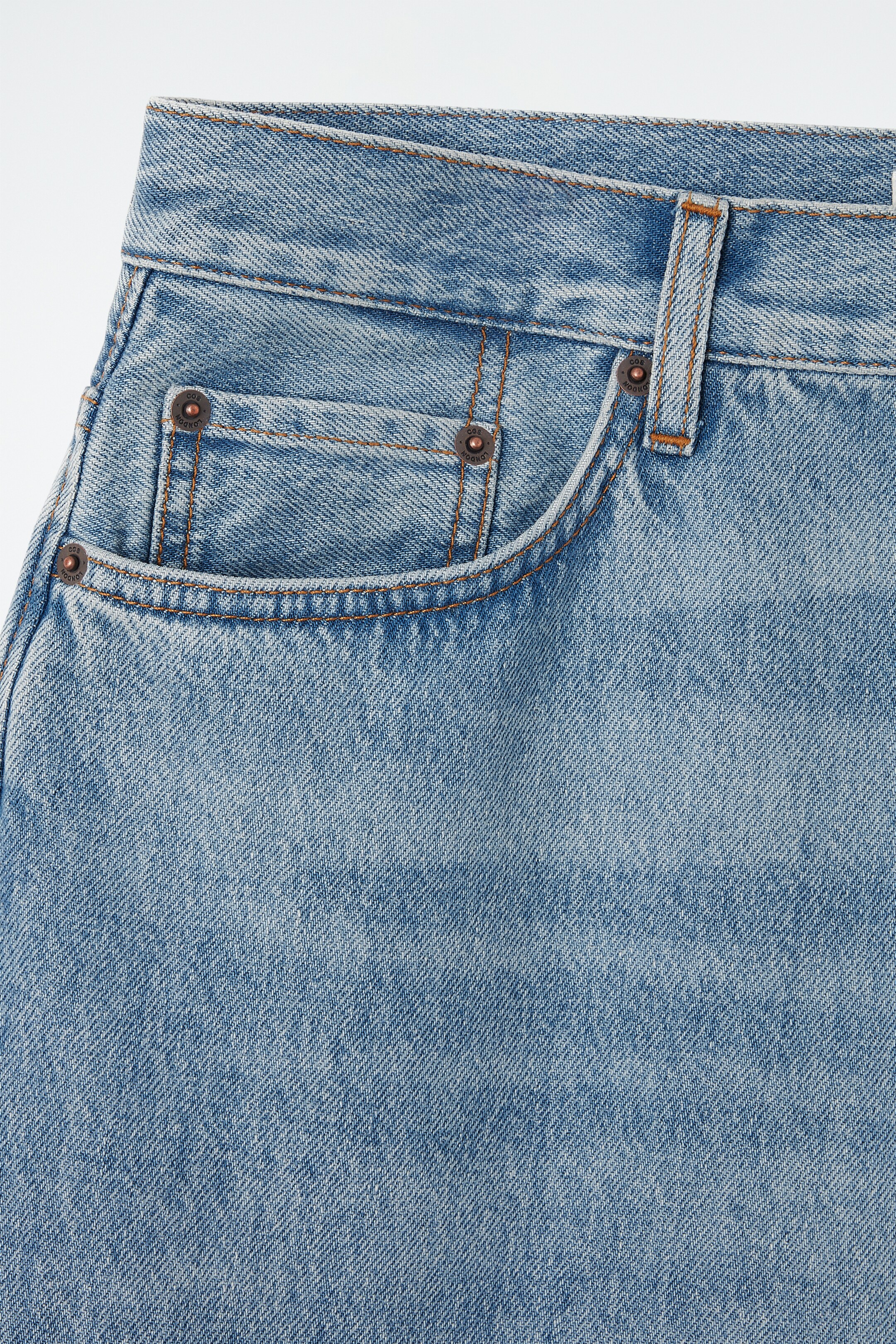 Agrandir l'image: JEAN LARGE VOLUME - BLEU MOYEN - FEMME | H&M CH 4