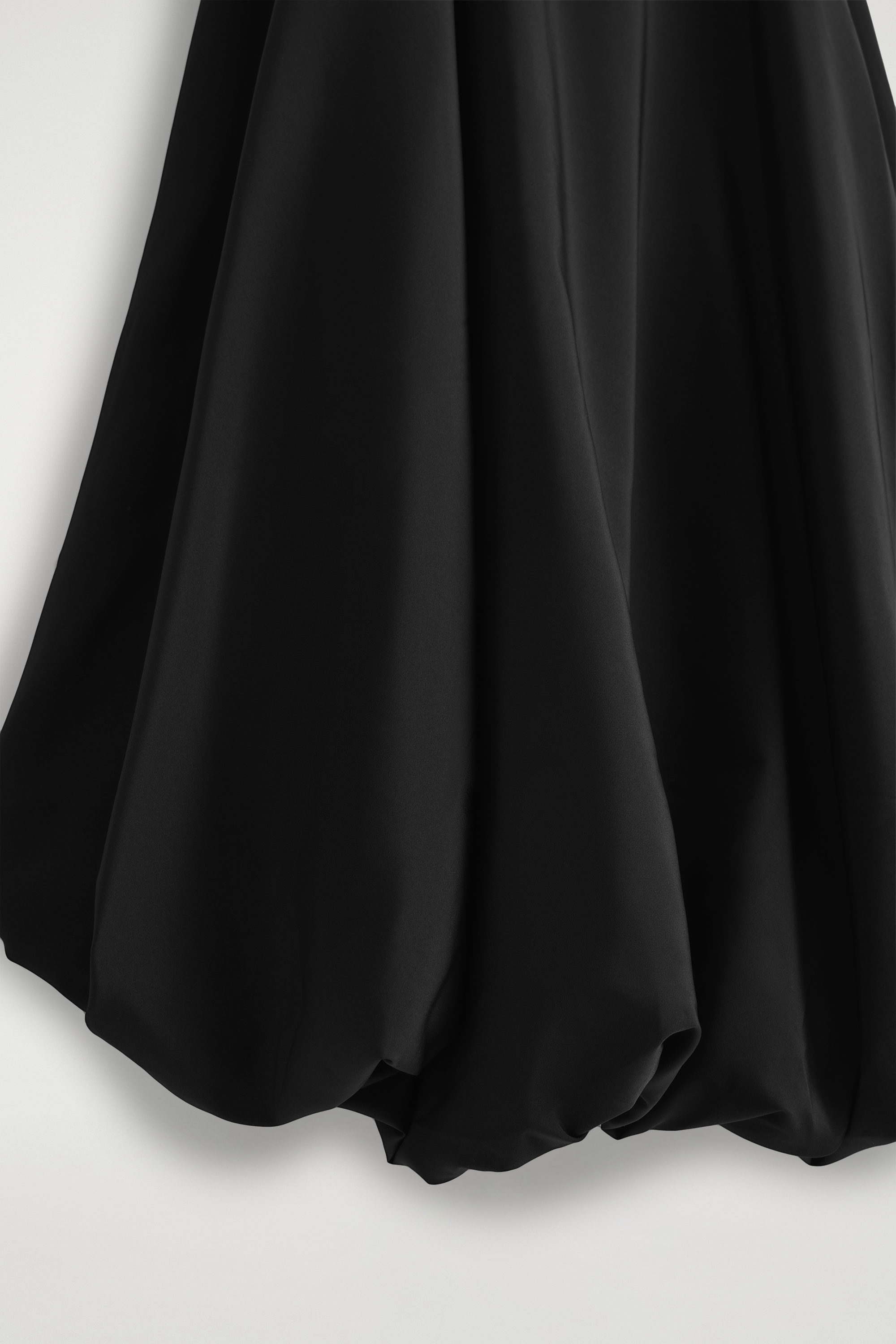 knee length dresses for ladies Kate Black Drop Waist Bubble Hem Midi Dress main image 0