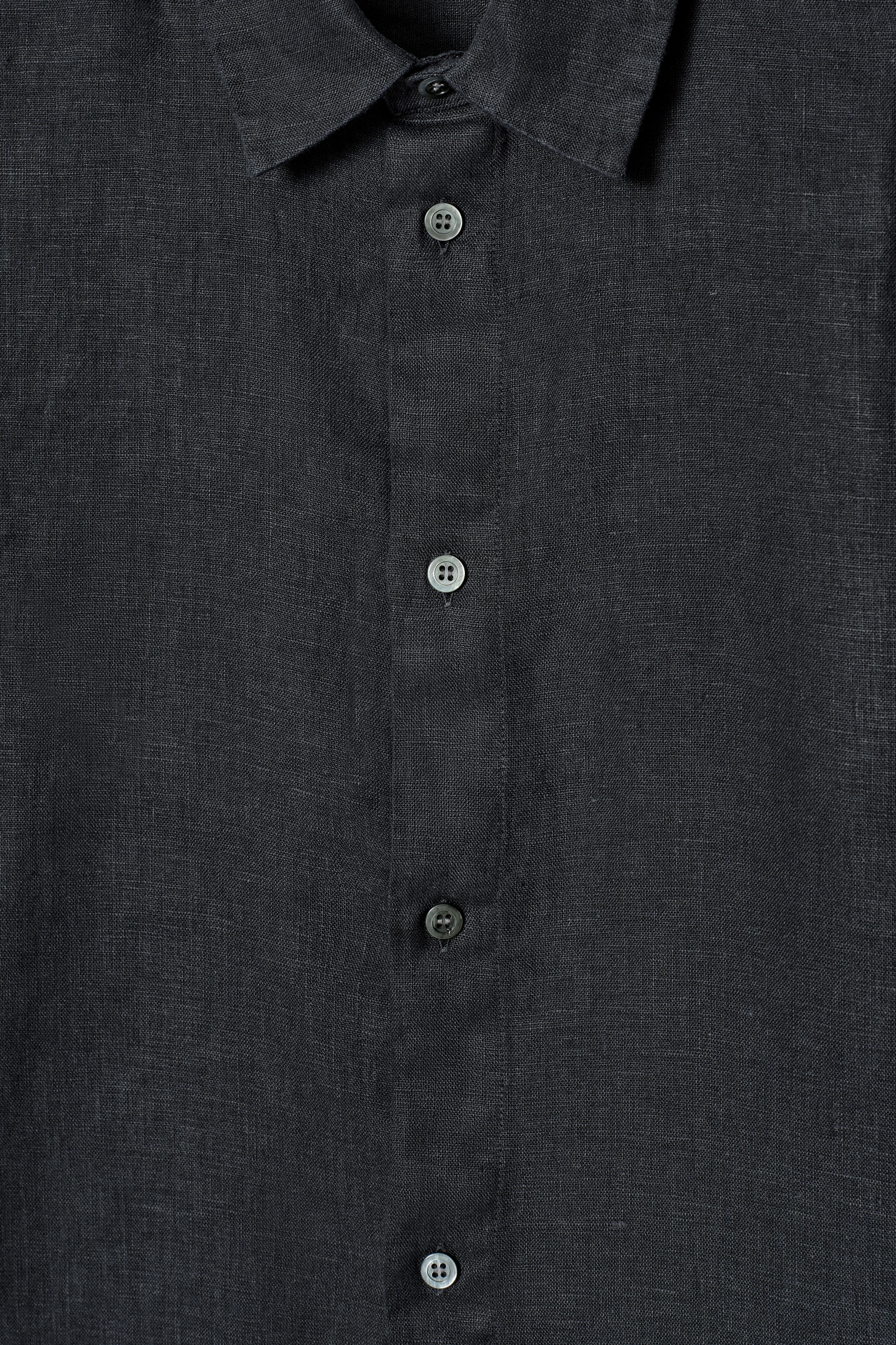Visualizza immagine più grande: CAMICIA IN LINO DAL TAGLIO RILASSATO - BLU NAVY - UOMO | H&M IT 8