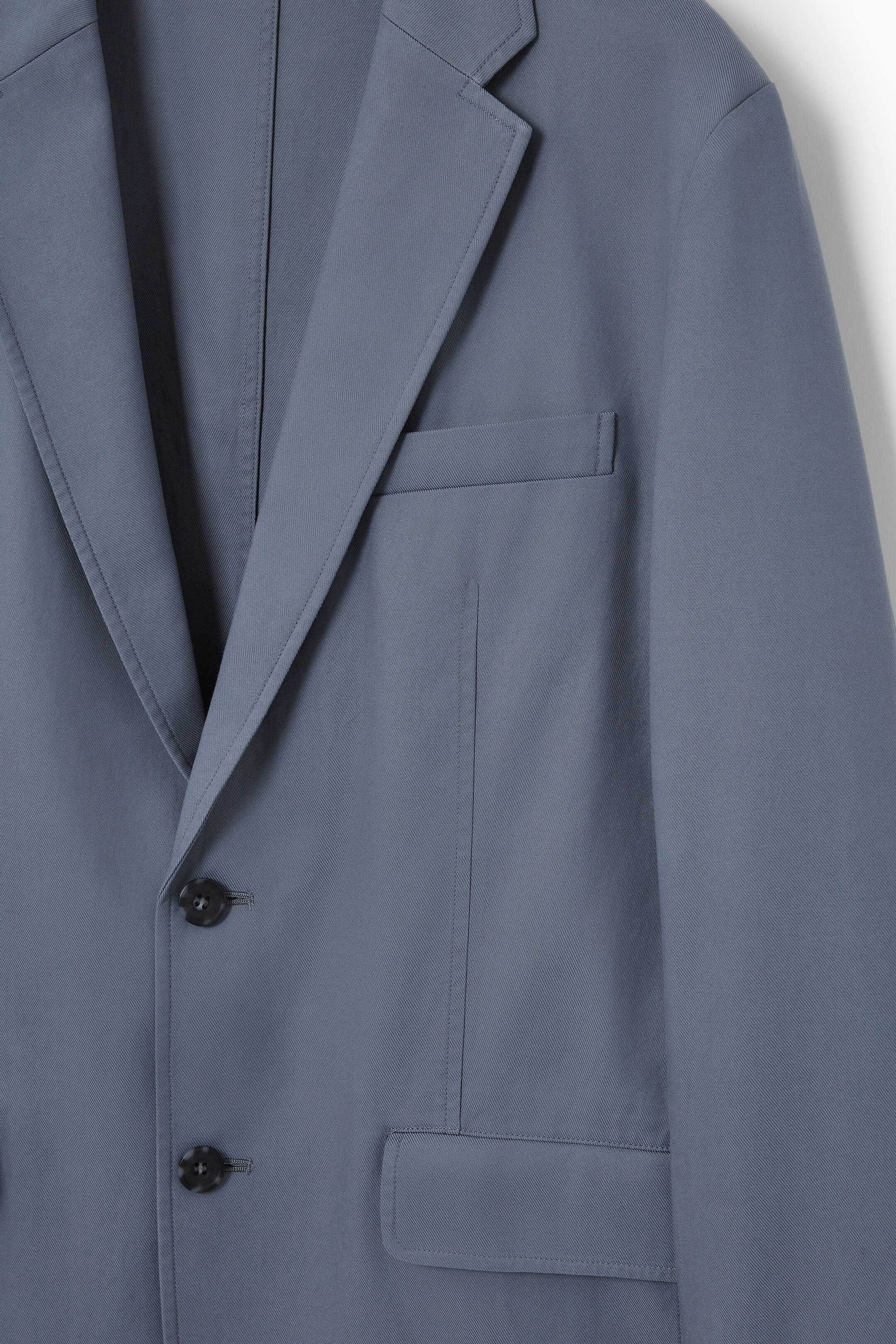 View larger image: REGULAR UNSTRUCTURED BLAZER - BLUE - Men | H&M GB 3