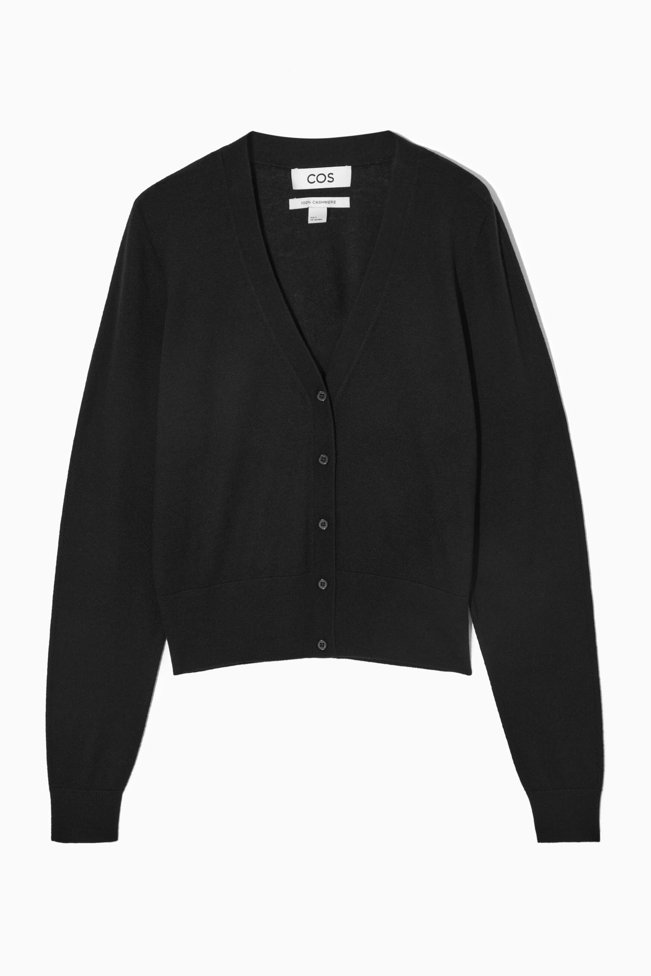 Näytä suurempi kuva: PURE CASHMERE CARDIGAN - BLACK - NAISET | H&M FI 1