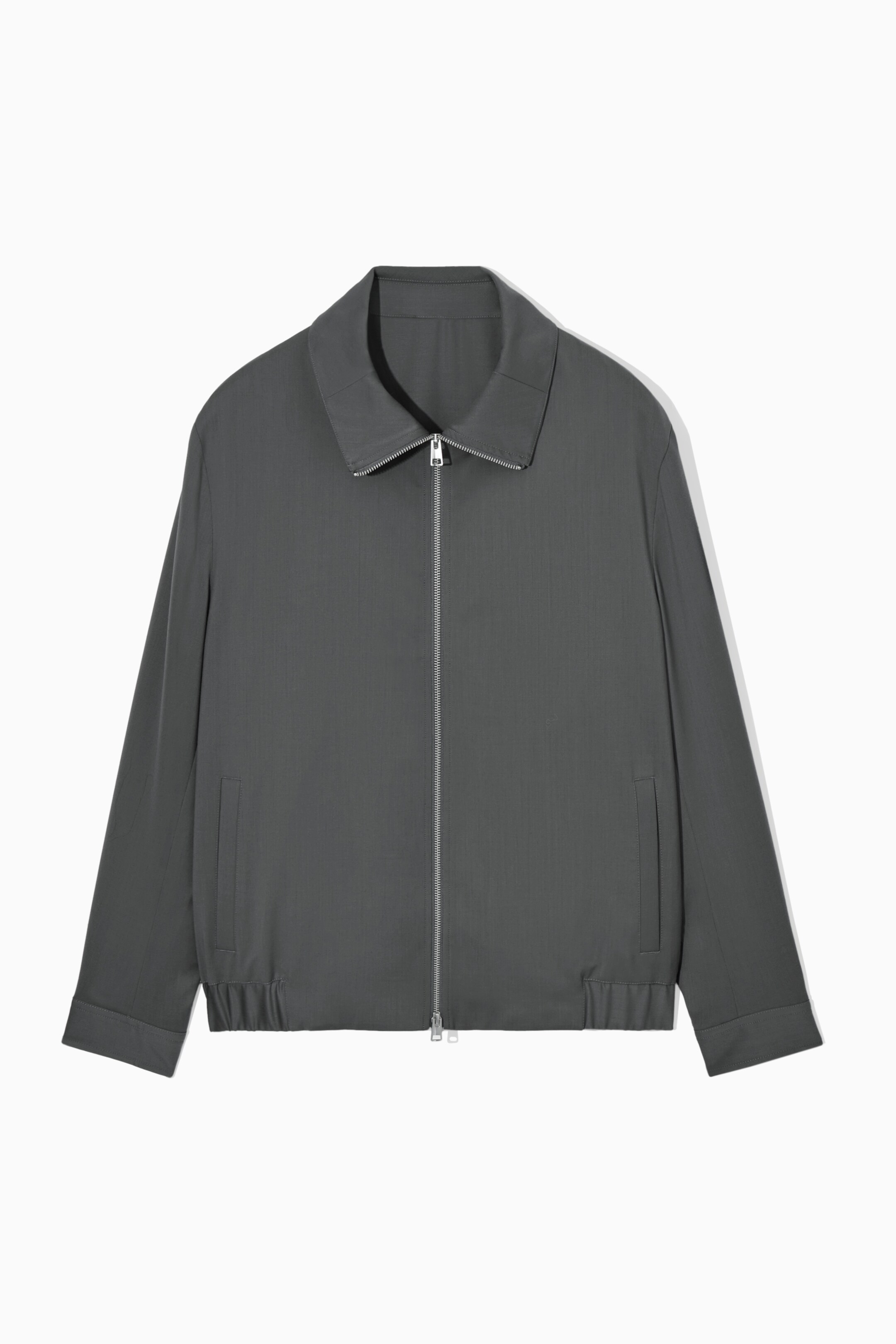 Agrandir l'image: VESTE EN LAINE LÉGÈRE - GRIS - HOMME | H&M CH 1