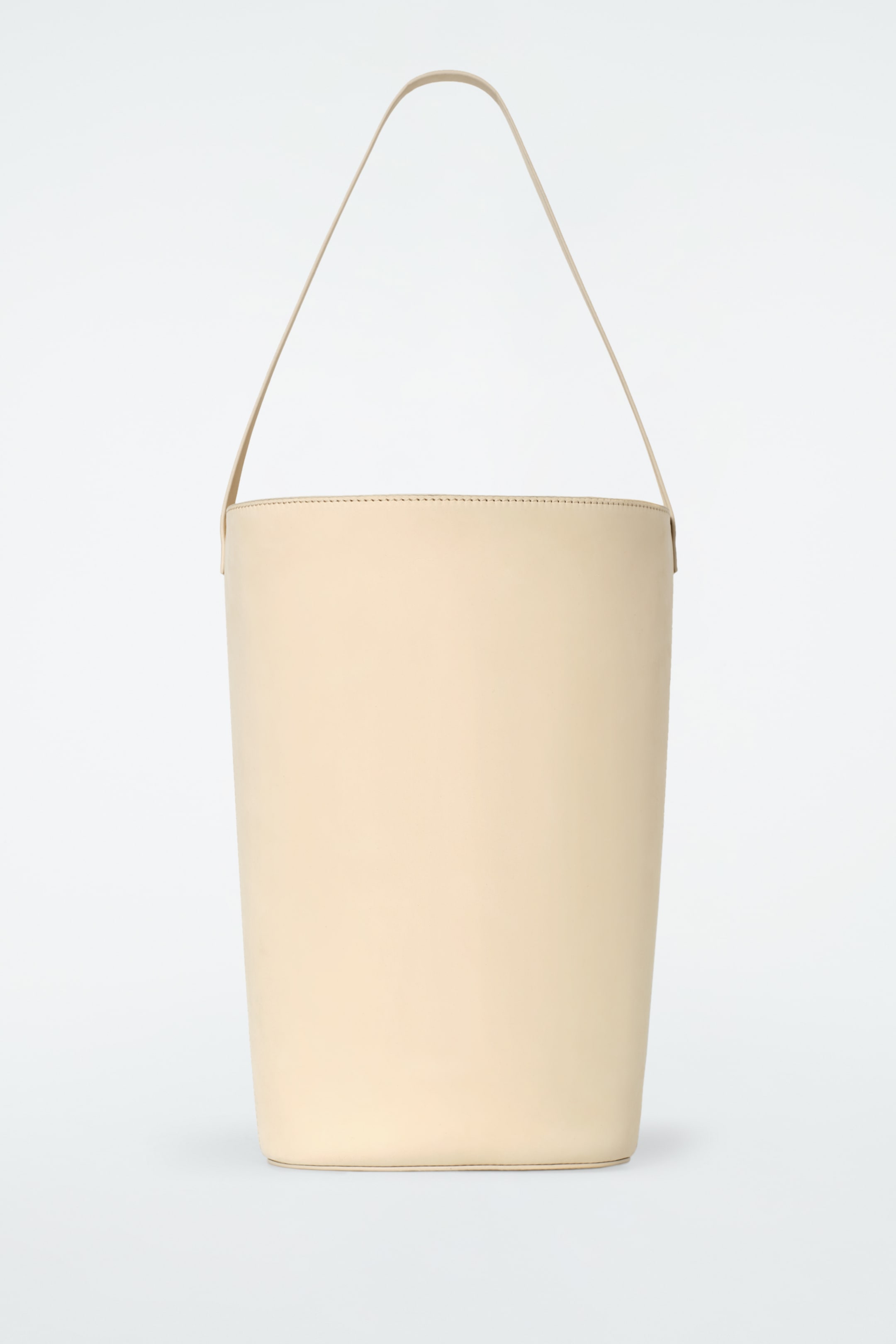 Visualizza immagine più grande: BORSA A SECCHIELLO IN PELLE NABUK - CREMA - DONNA | H&M IT 4