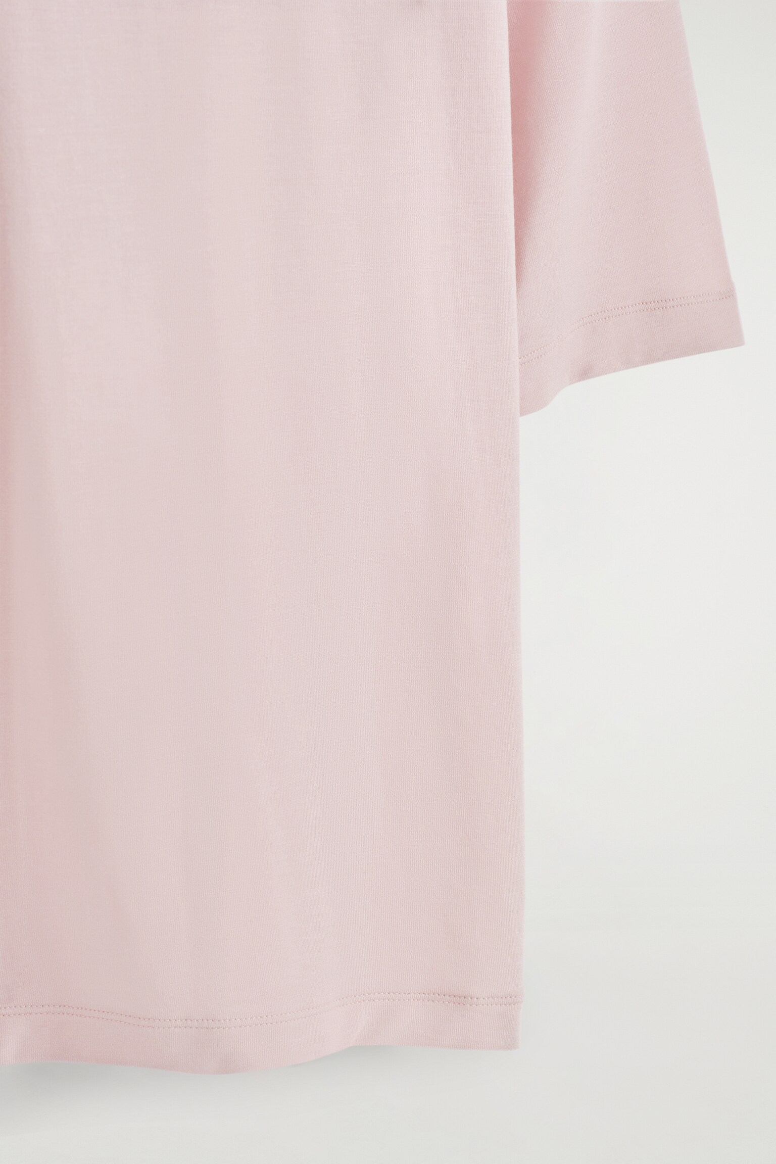 T-SHIRT SLIM LÉGER - ROSE CLAIR/BEIGE CLAIR CHINÉ/BORDEAUX - 4