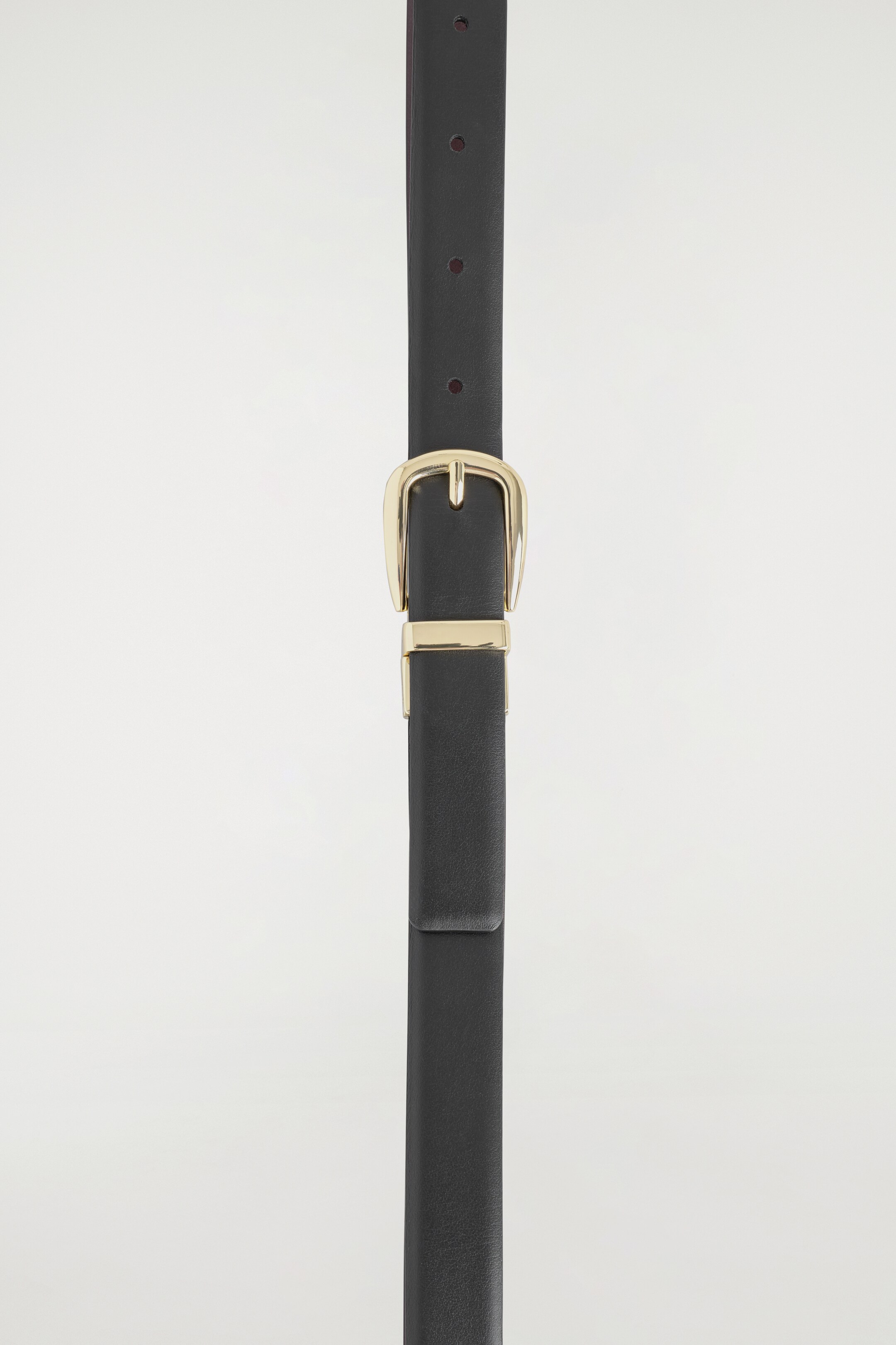 View larger image: REVERSIBLE LEATHER BELT - BORDEAUX / BLACK - Ladies | H&M GB 4