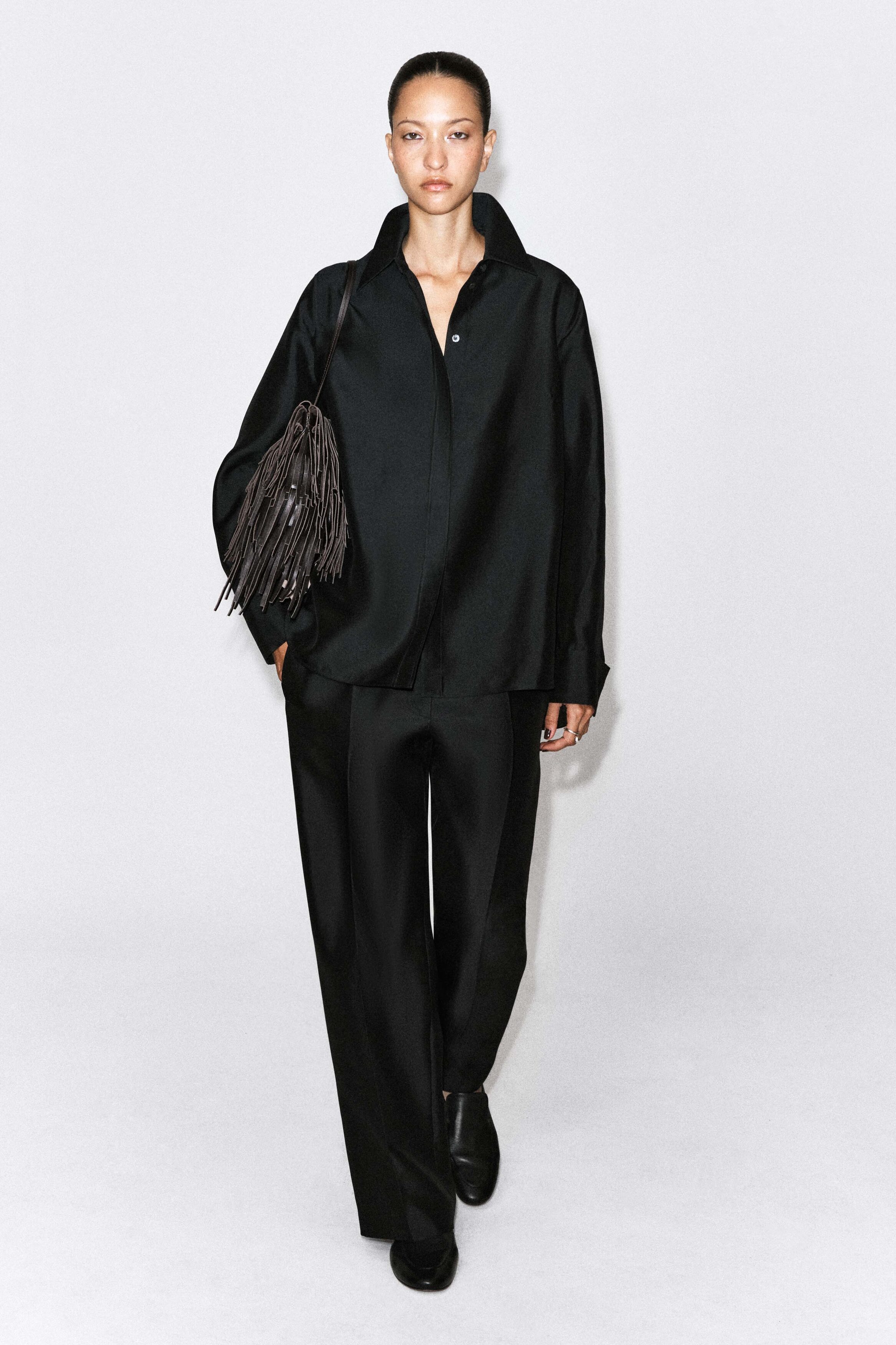 TAILORED SILK SHIRT - thumbnail 3