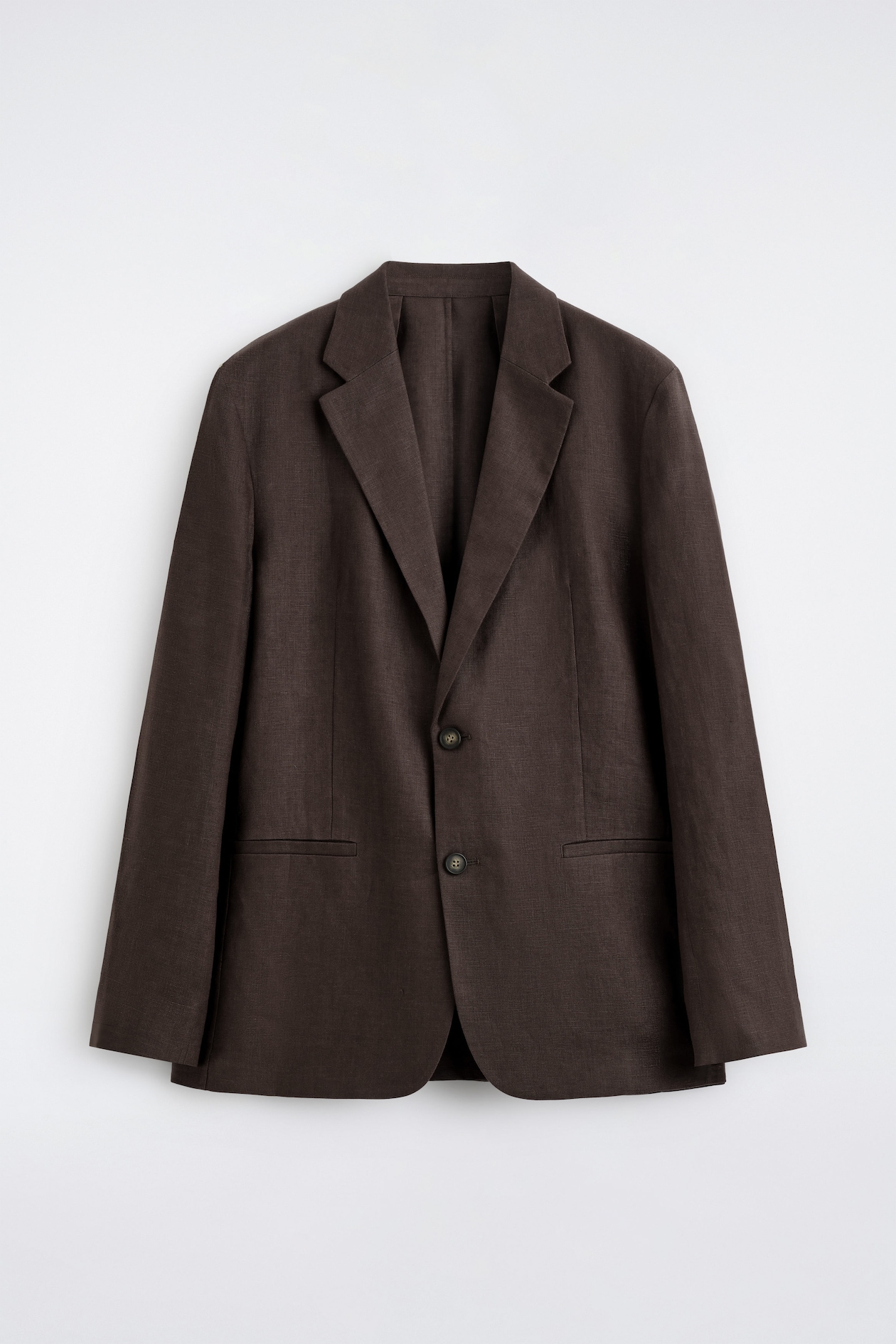 SINGLE-BREASTED LINEN BLAZER