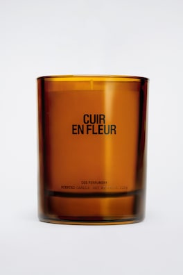 COS CHARITY SCENTED CANDLE, 7.8 OZ​ — CUIR EN FLEUR 3