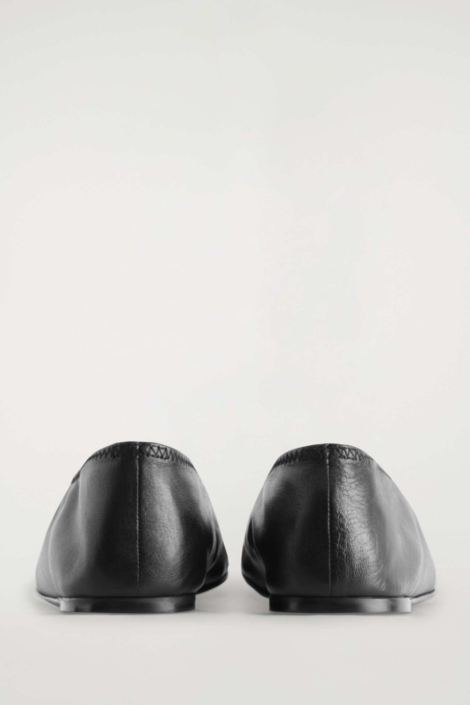 BAILARINAS DE PIEL MINIMALISTAS - NEGRO - 6