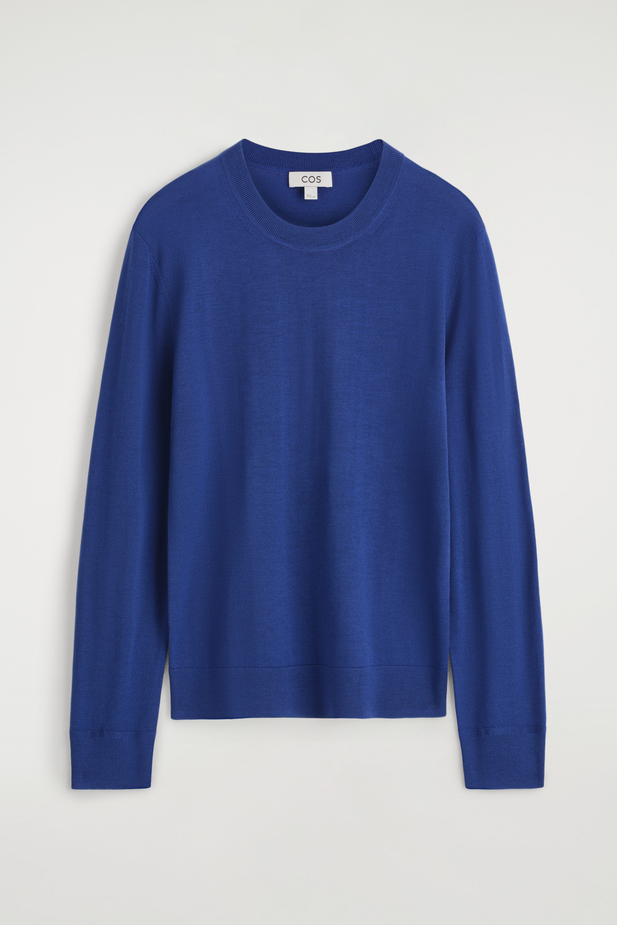 MAGLIONE SLIM GIROCOLLO IN LANA MERINO