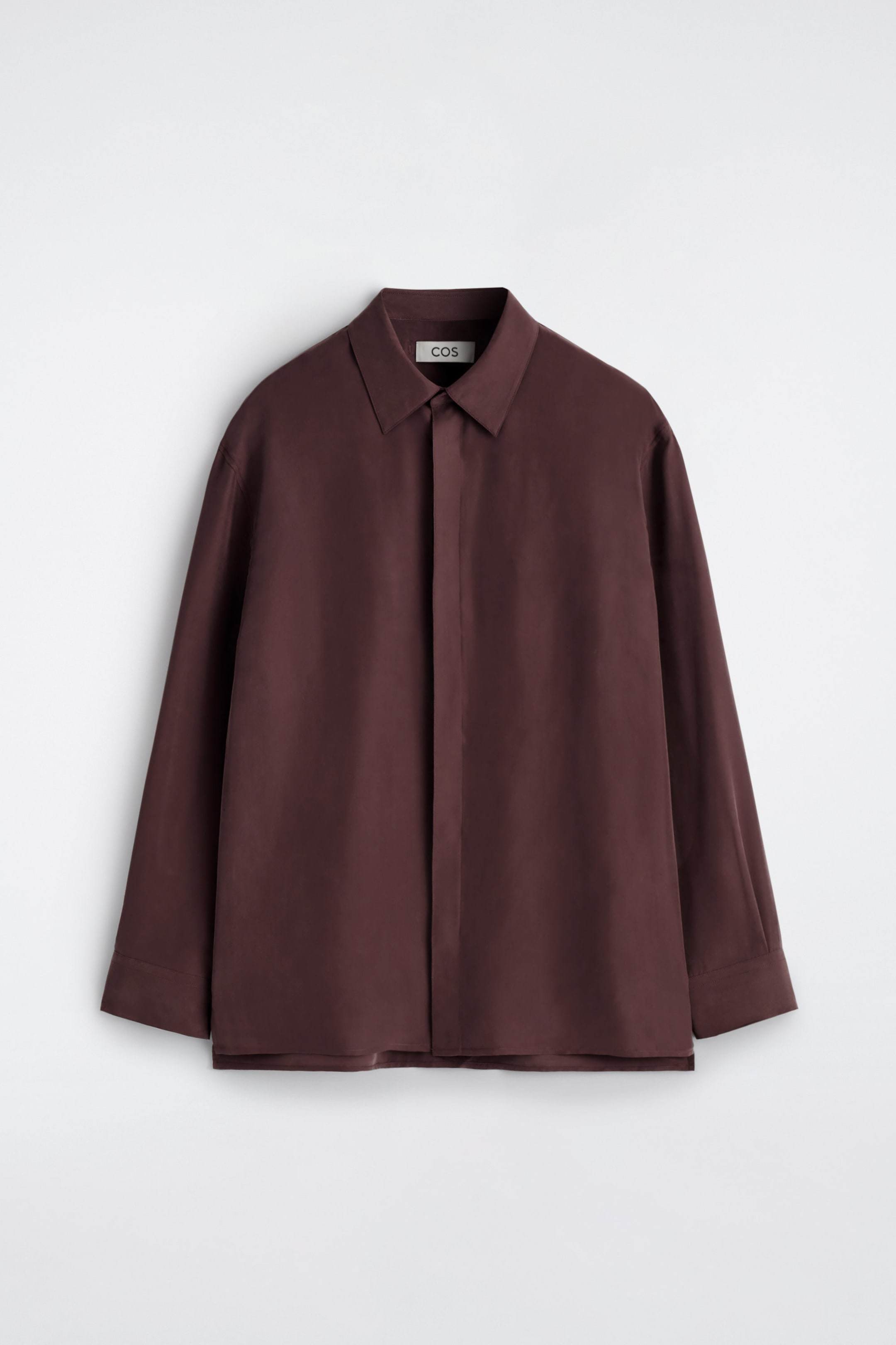 CAMICIA SARTORIALE IN SETA