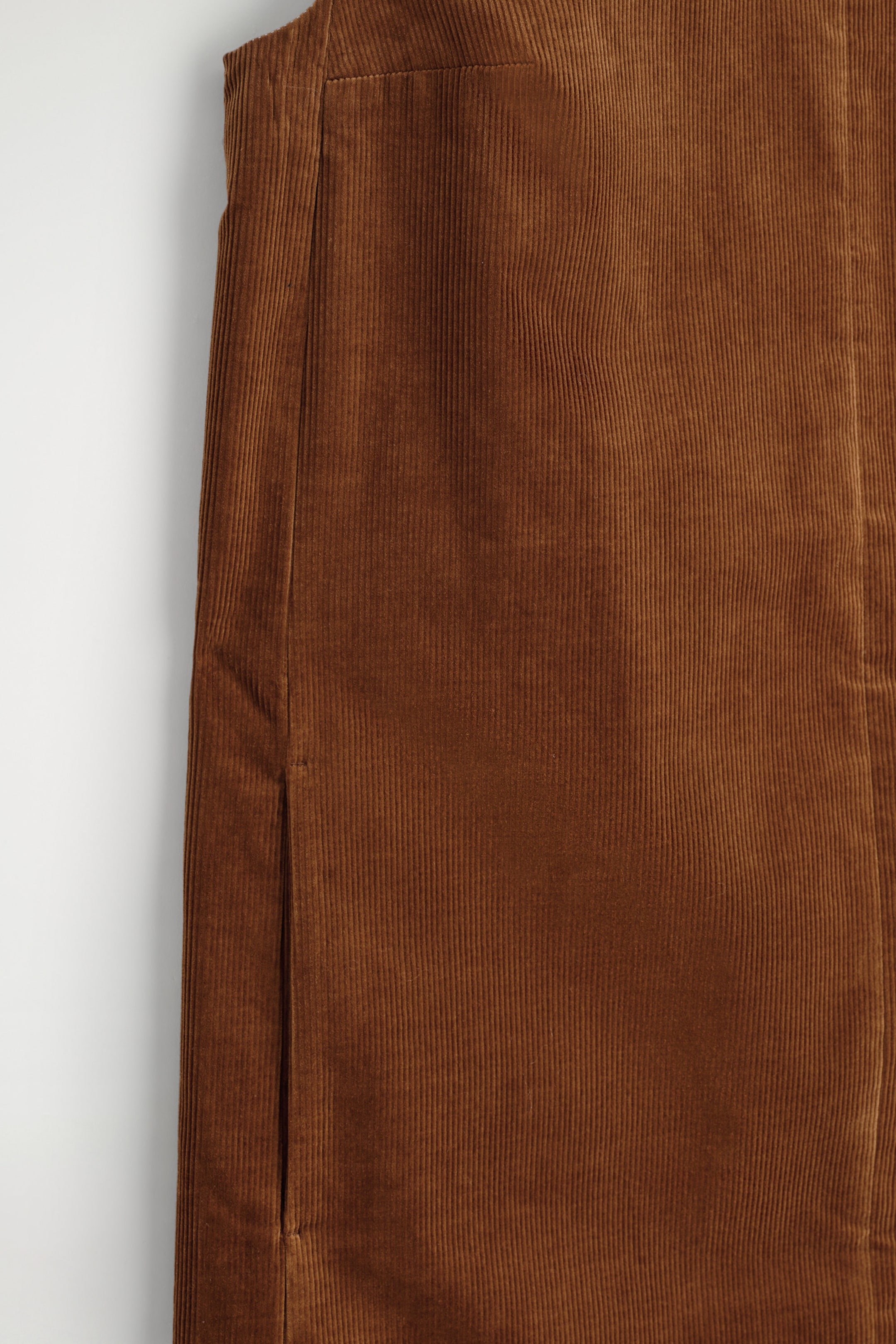 CORDUROY MINI SHIFT DRESS