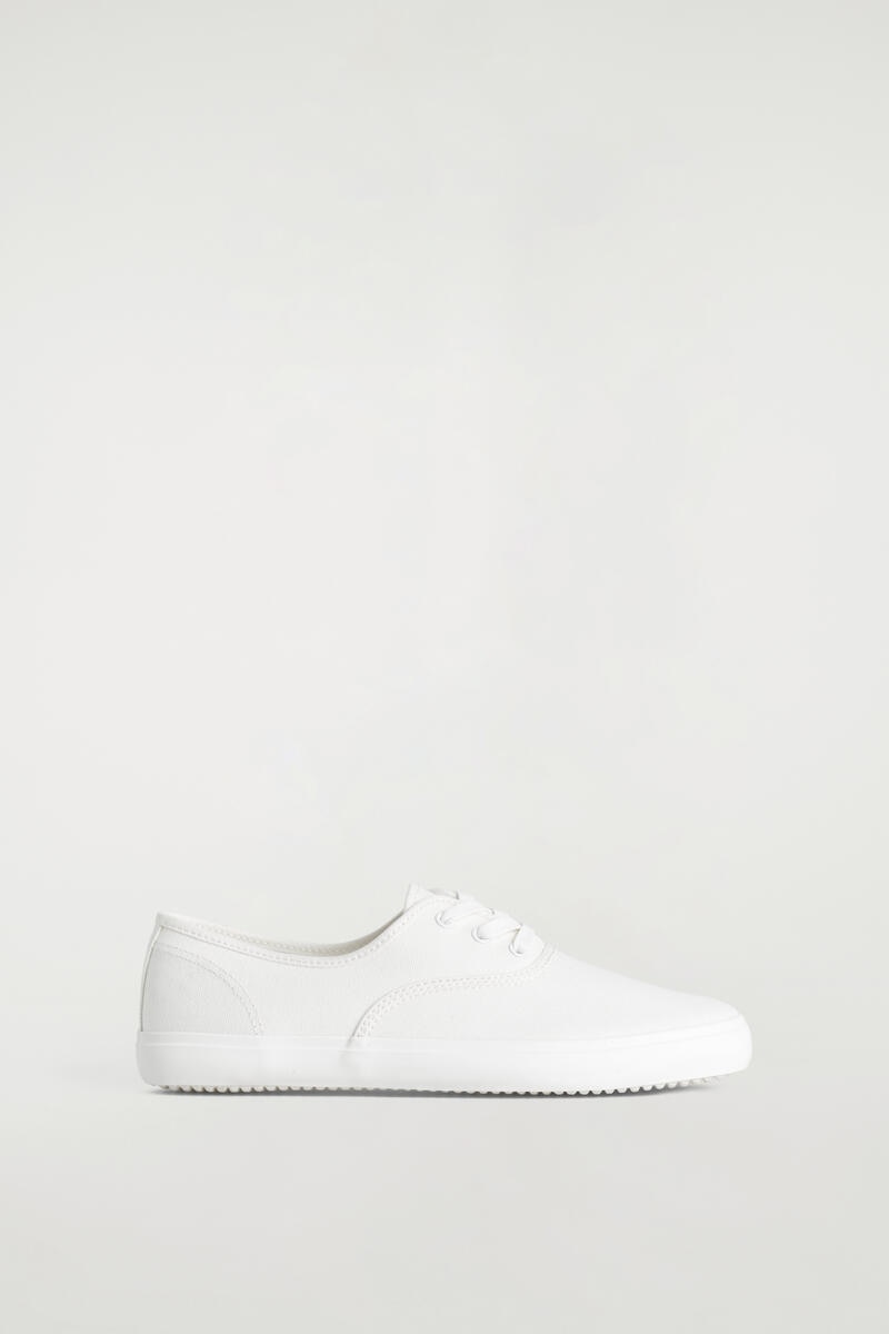 Canvas Plimsoll Sneakers