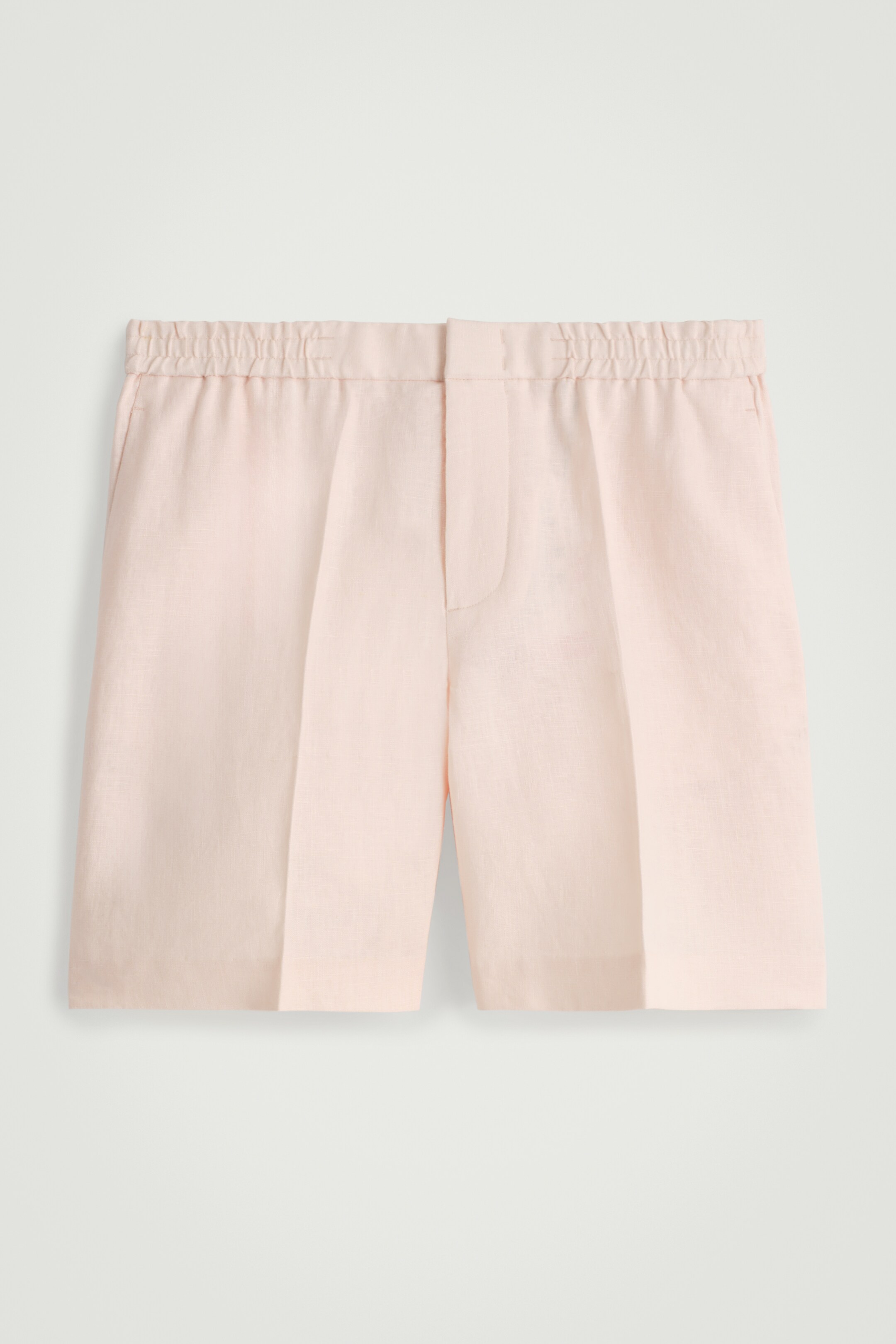 Agrandir l'image: SHORT TAILLE ÉLASTIQUÉE EN LIN - ABRICOT - HOMME | H&M BE 5