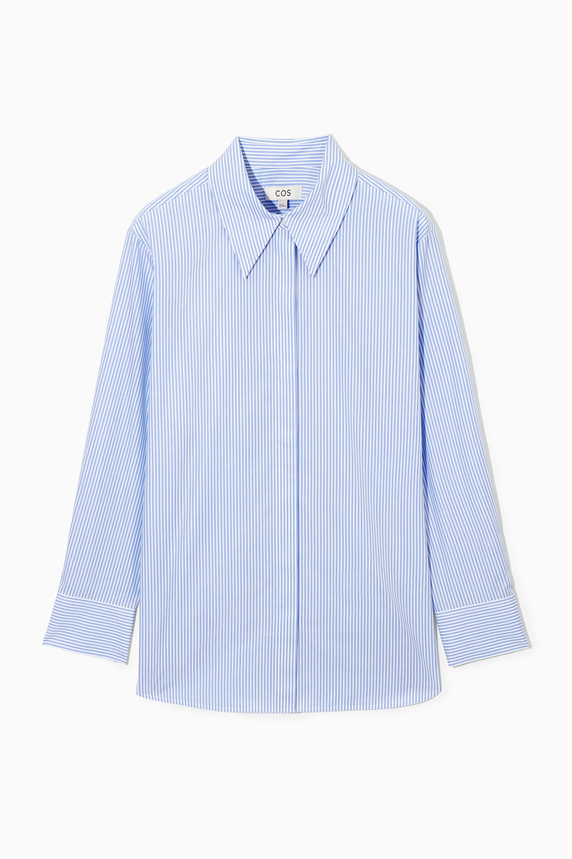 ★MUSINSA STANDARD★ Relaxed soft poplin shirt blue grey MME MUSINSA | MUSINSA STANDARD Relaxed Soft Poplin Shirt [Blue Grey]