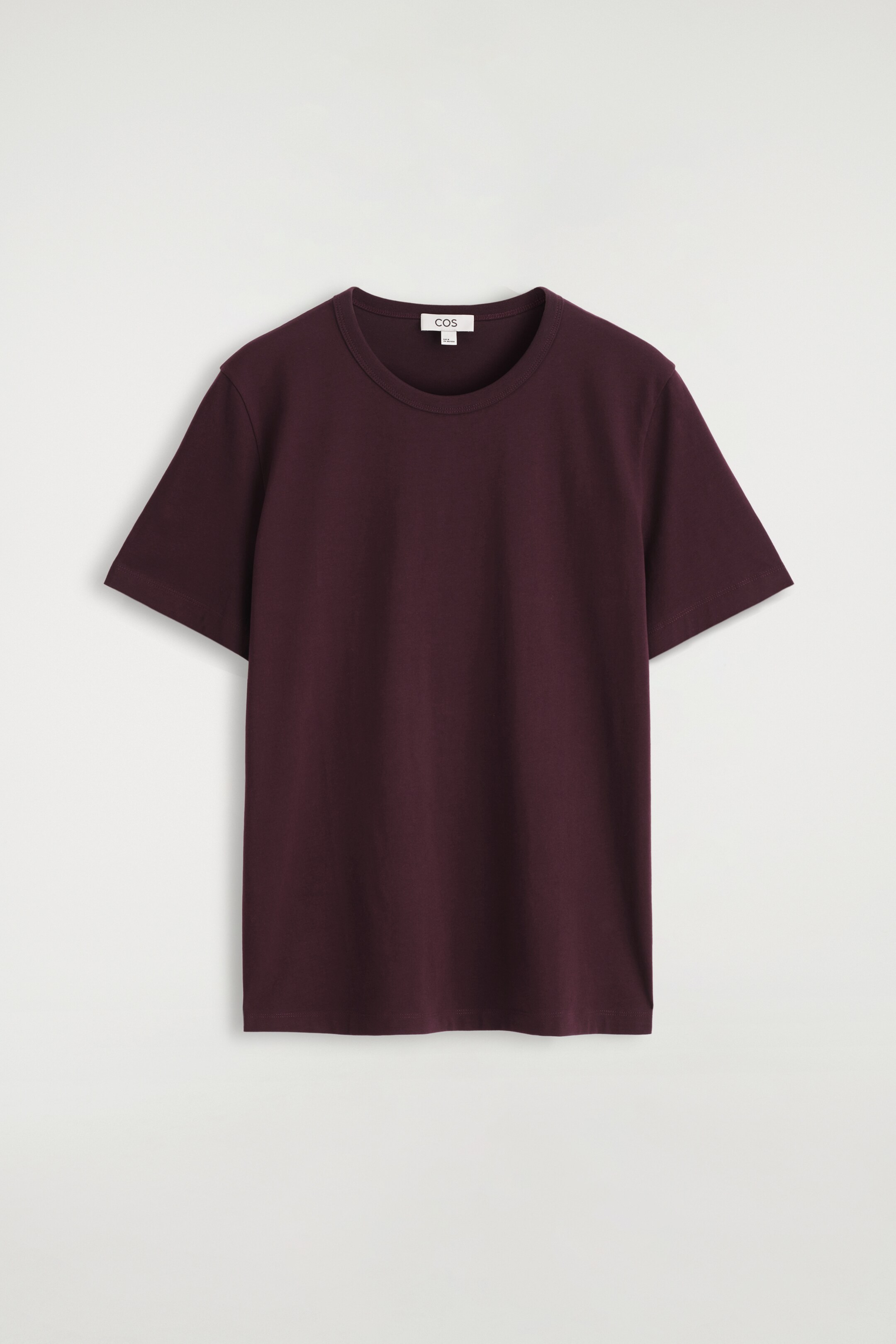 Agrandir l'image: T-SHIRT EN COTON BROSSÉ - BORDEAUX - HOMME | H&M CH 4