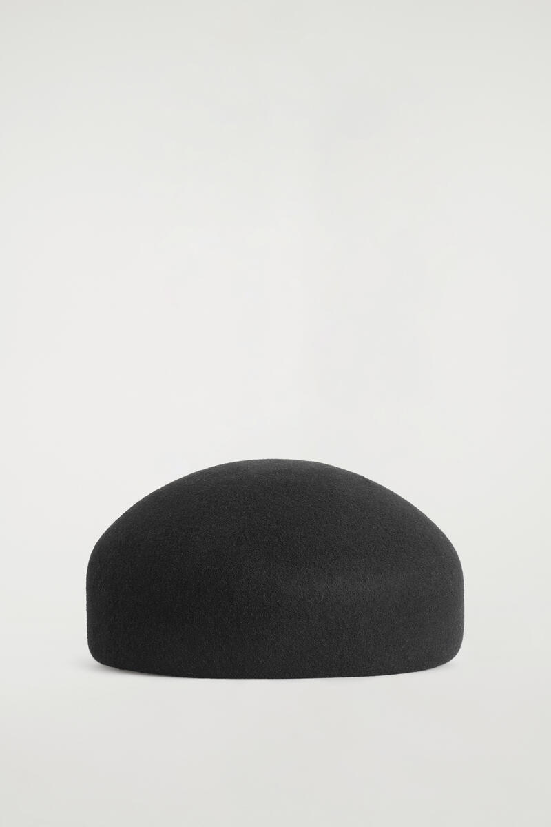 Sculpted Wool Beret