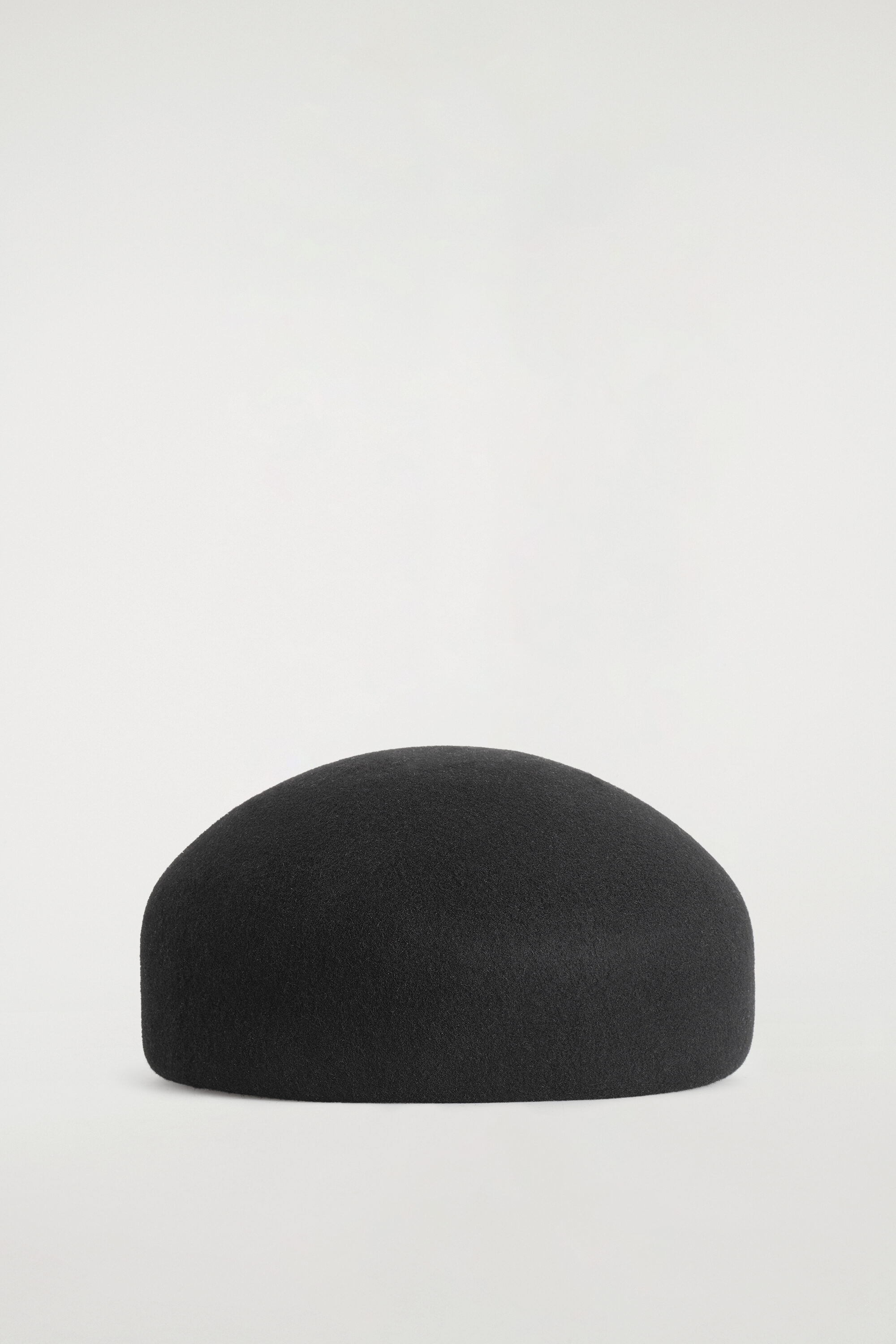 SCULPTED WOOL BERET - thumbnail 2