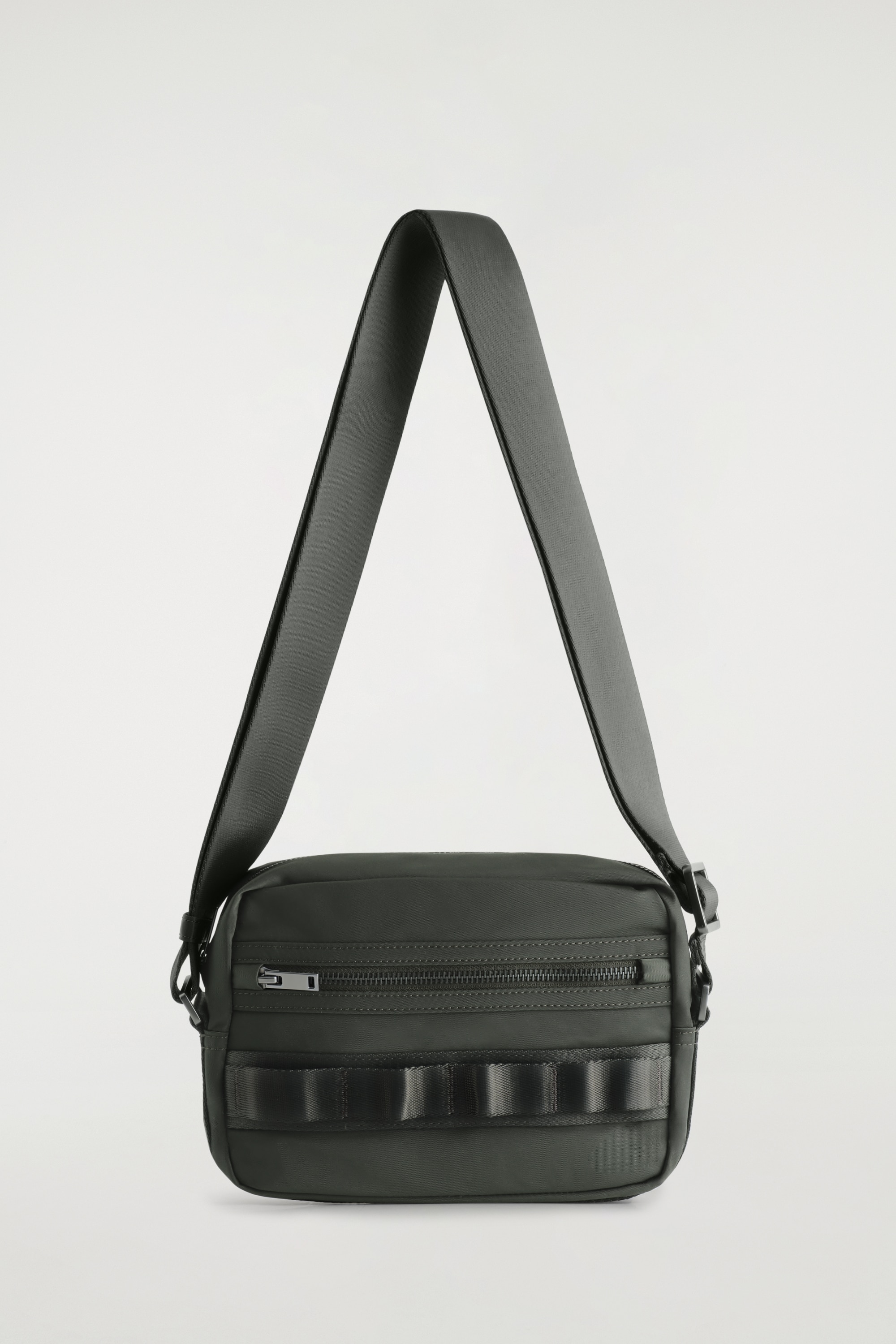 TRANSIT CROSSBODY BAG - NYLON - KHAKI/NAVY/GREY