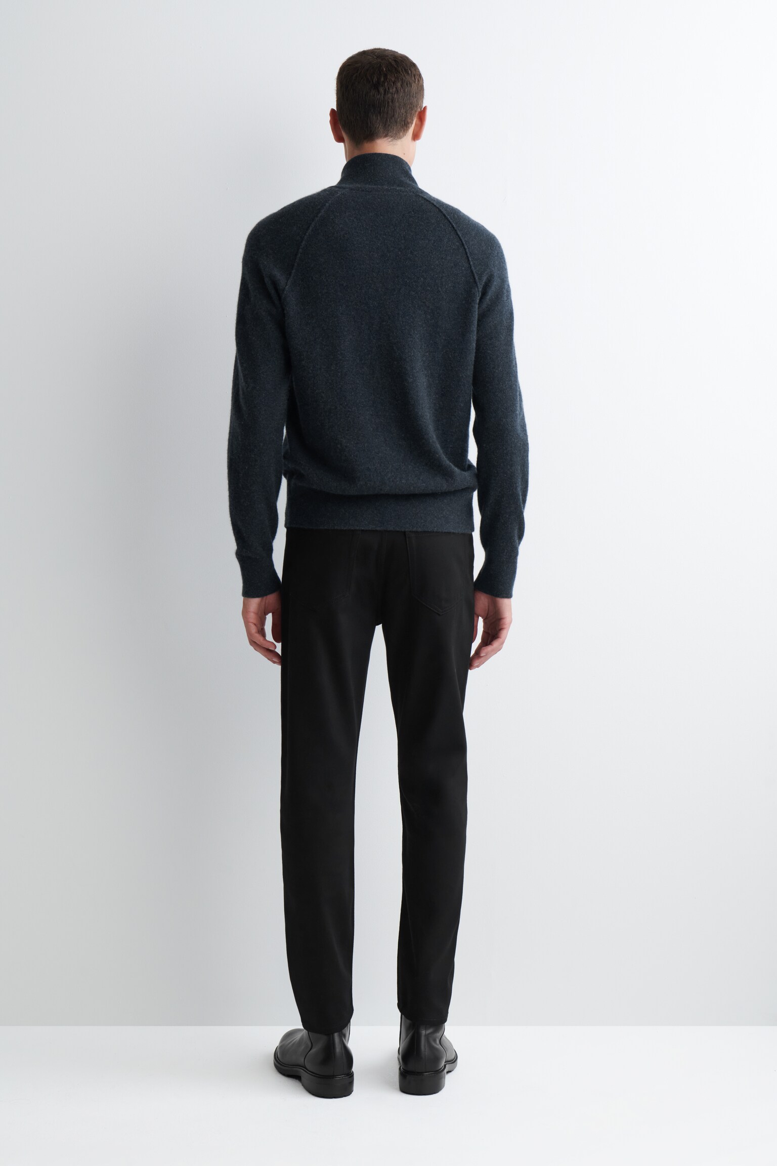 JEAN PIER SLIM - NOIR/BLEU FONCÉ - 4