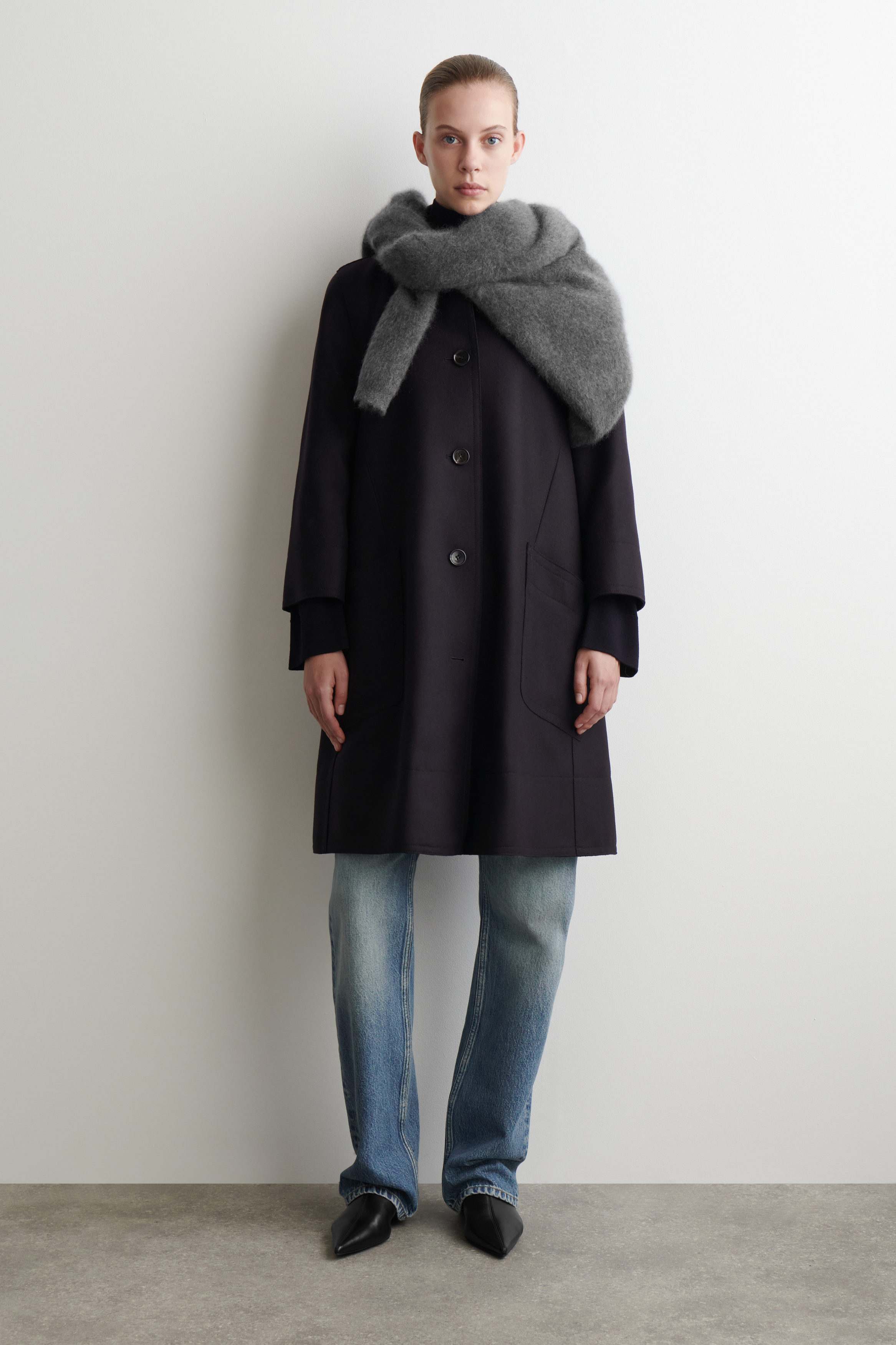 ジャケット・アウター CAROL SHOPPE GRANPA WOOL COAT NAVY Buy Navy Blue Signature 100% Wool Pea Coat from Next USA