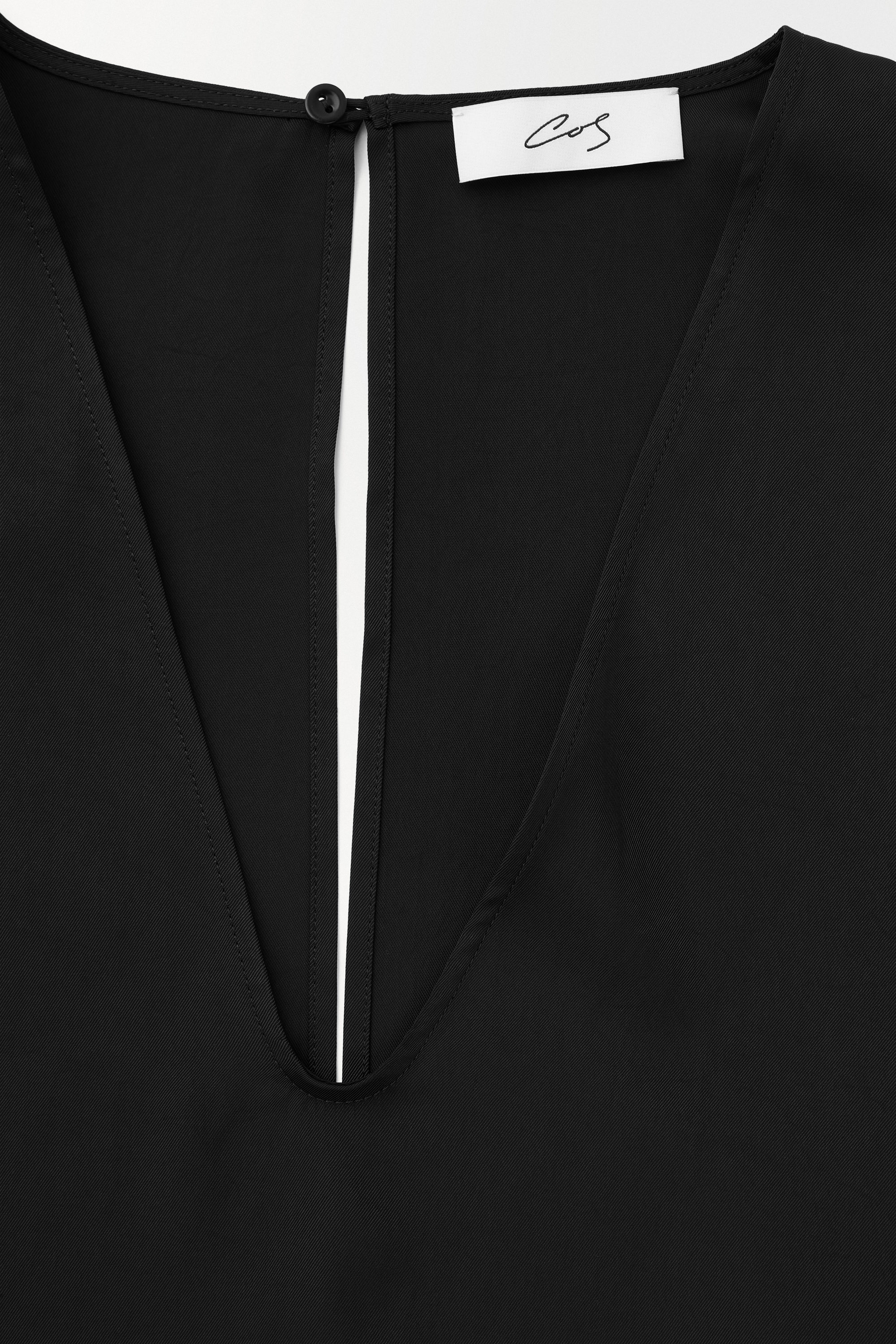 THE FLUID JUMPSUIT - BLACK | COS