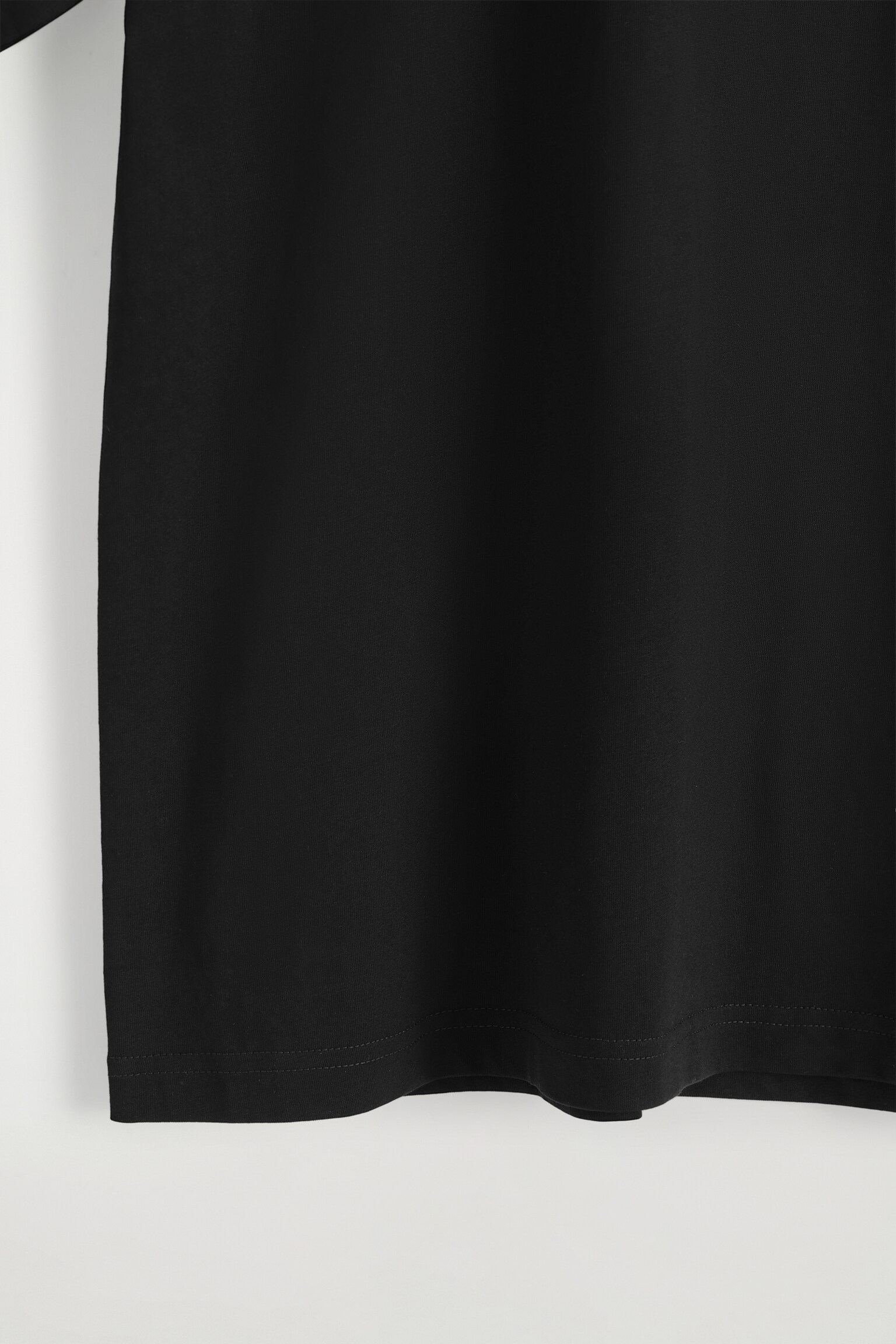 LOCKERES LEICHTES BAUMWOLL-T-SHIRT - SCHWARZ/WEISS/NAVYBLAU/WEISS - 5