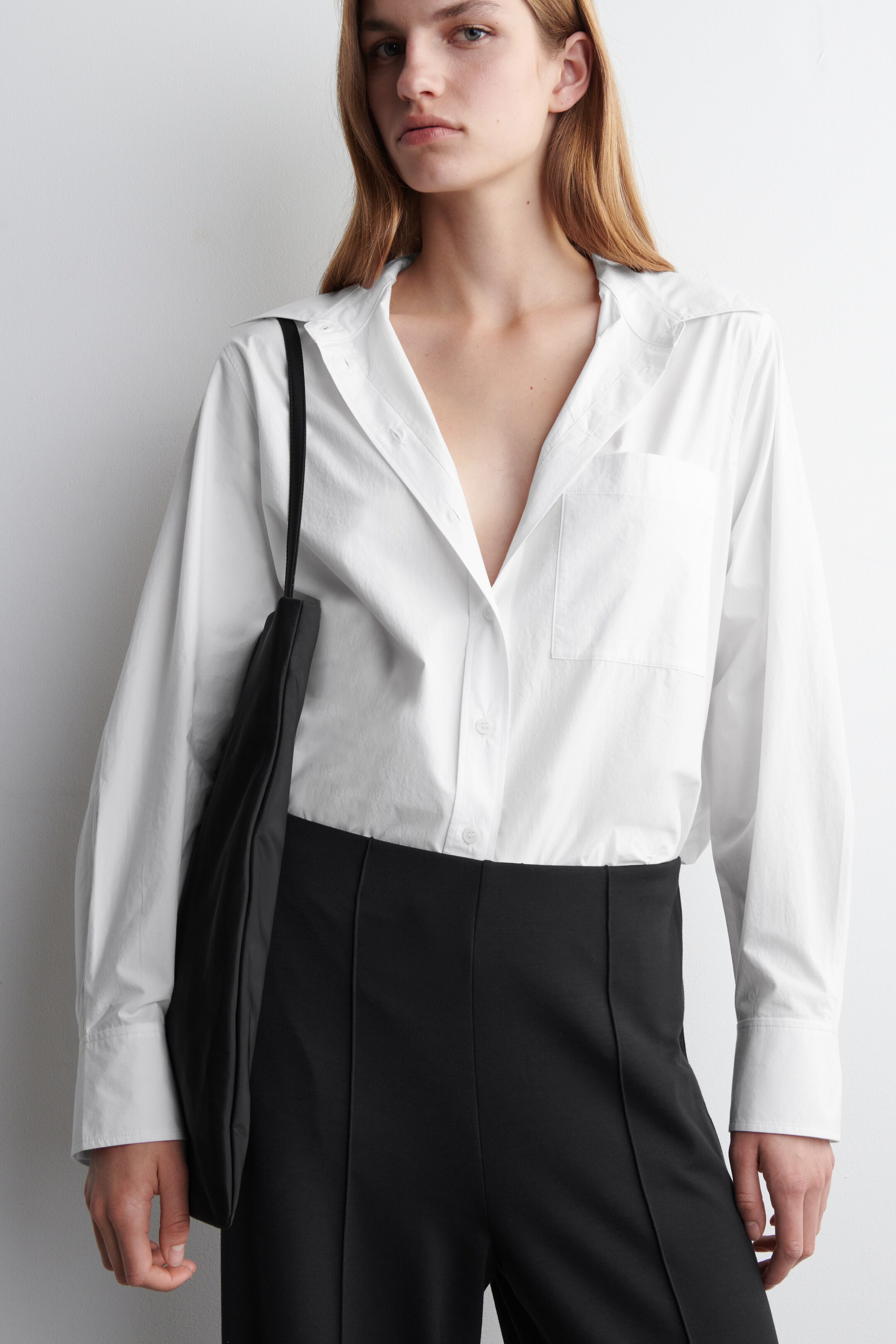 Agrandir l'image: PANTALON LARGE EN JERSEY - NOIR - FEMME | H&M FR 4