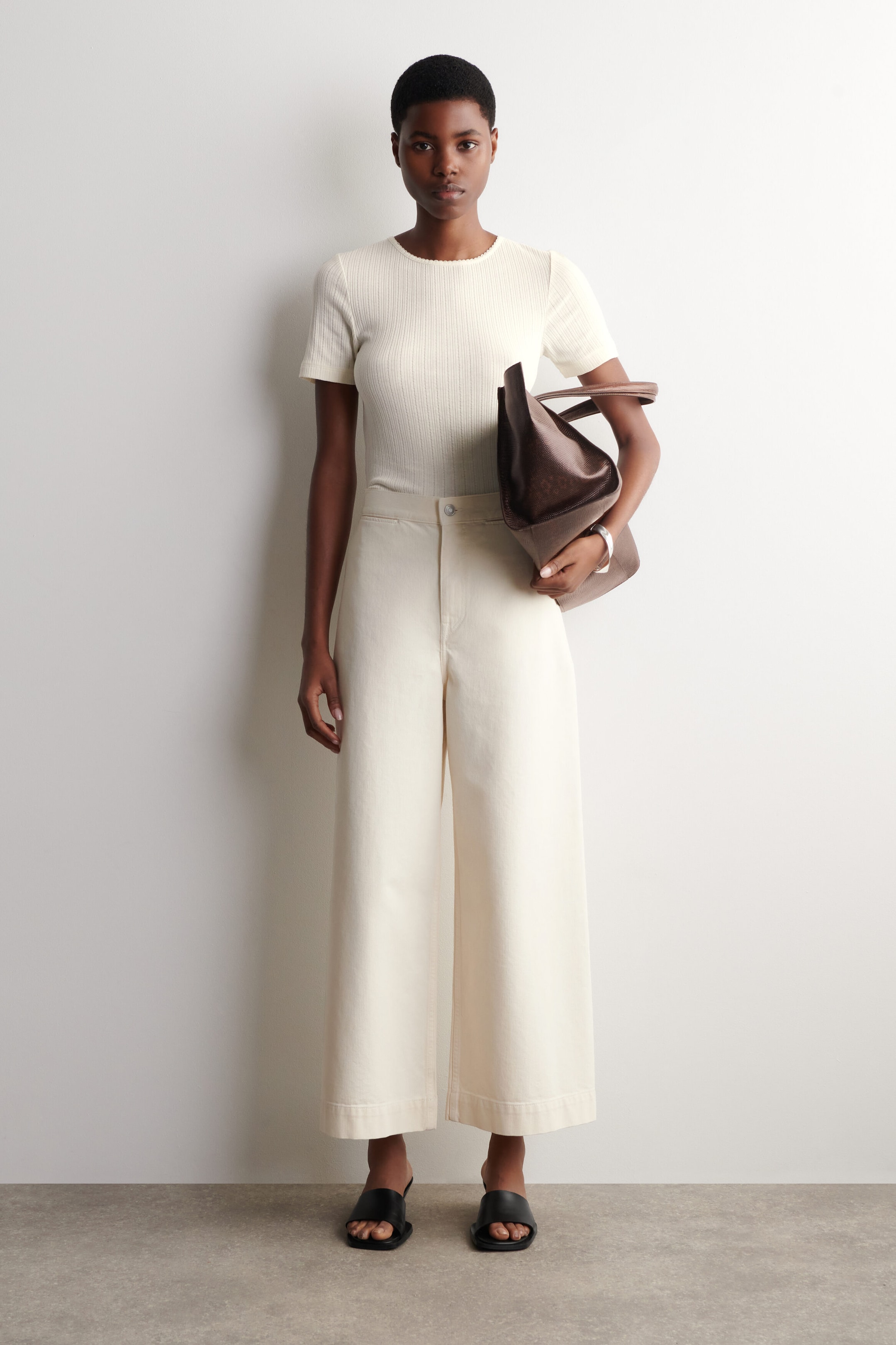 VAQUERO CROPPED WIDE-LEG