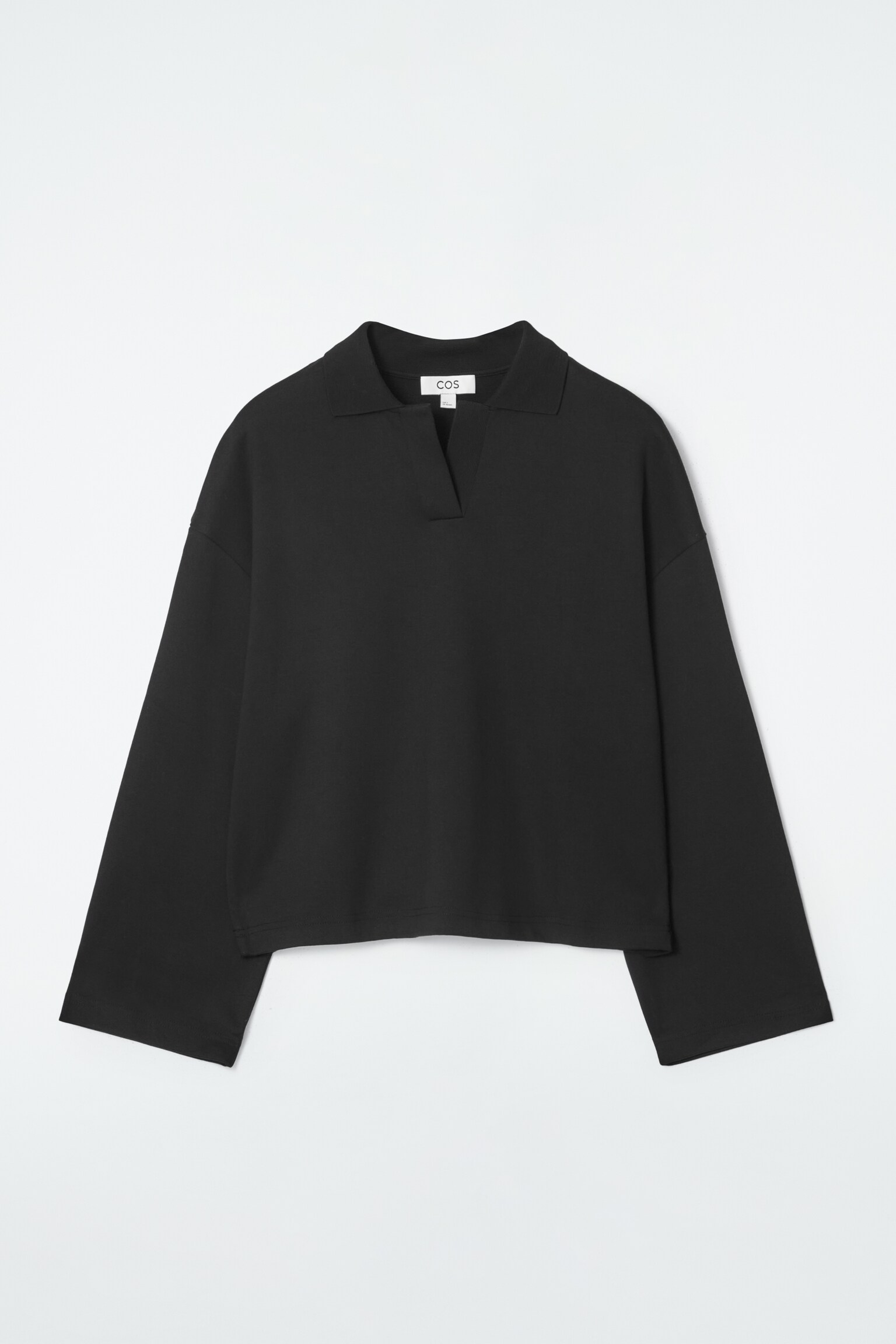 JERSEY RUGBY SHIRT - BLACK