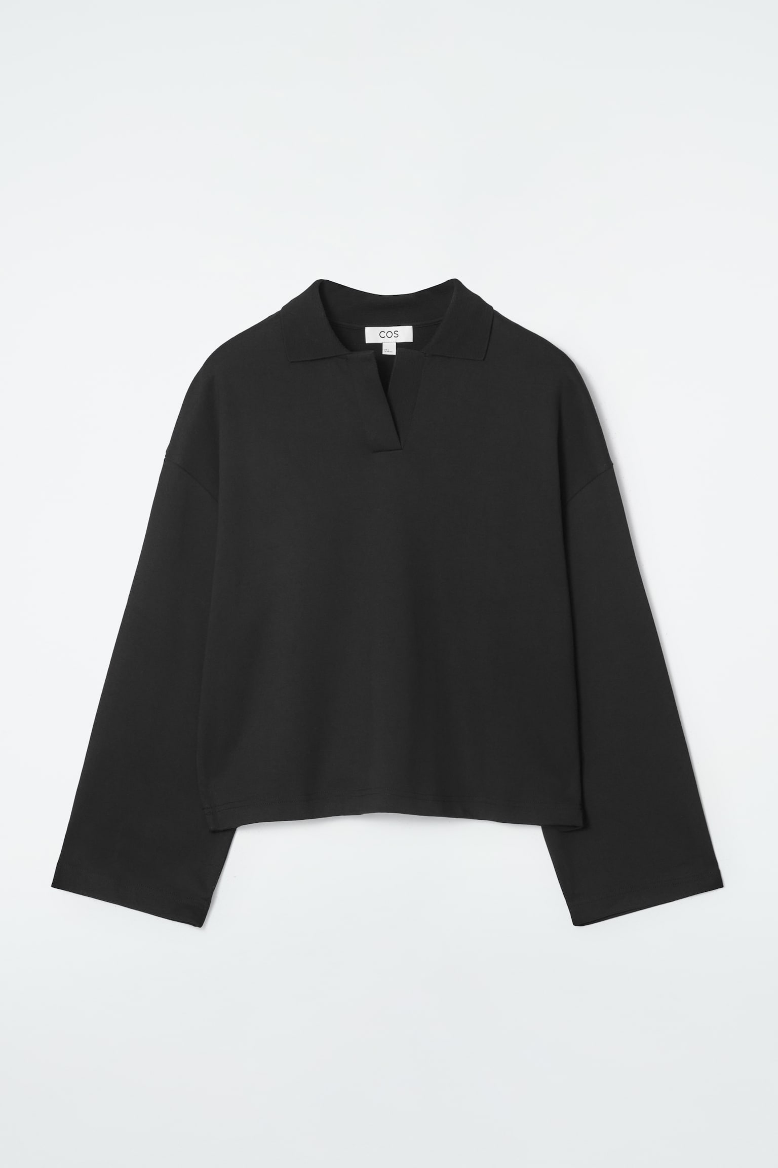 JERSEY RUGBY SHIRT - BLACK