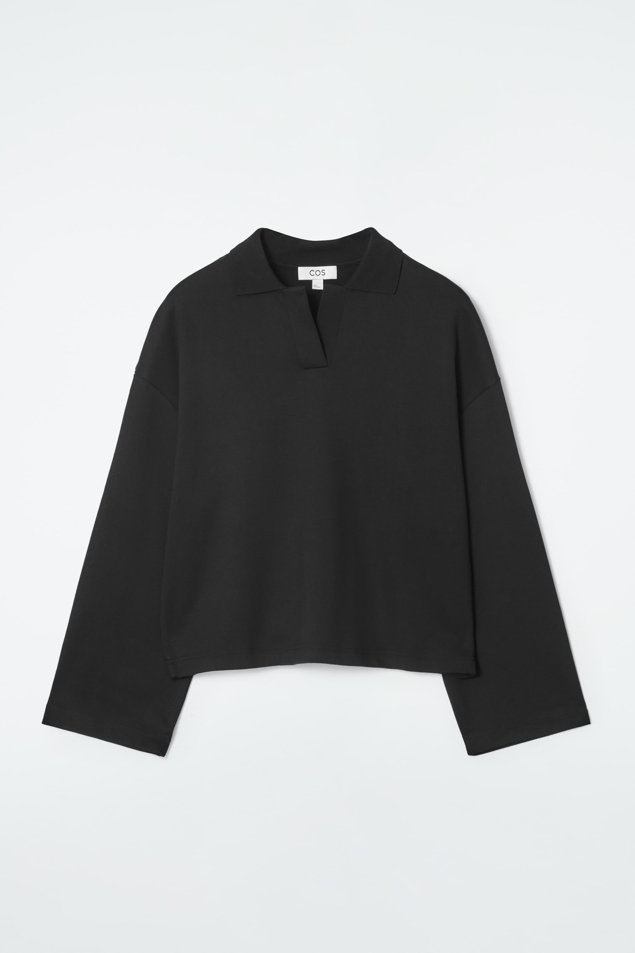 Se større billede: RUGBYSHIRT I JERSEY - SORT - DAME | H&M DK 1