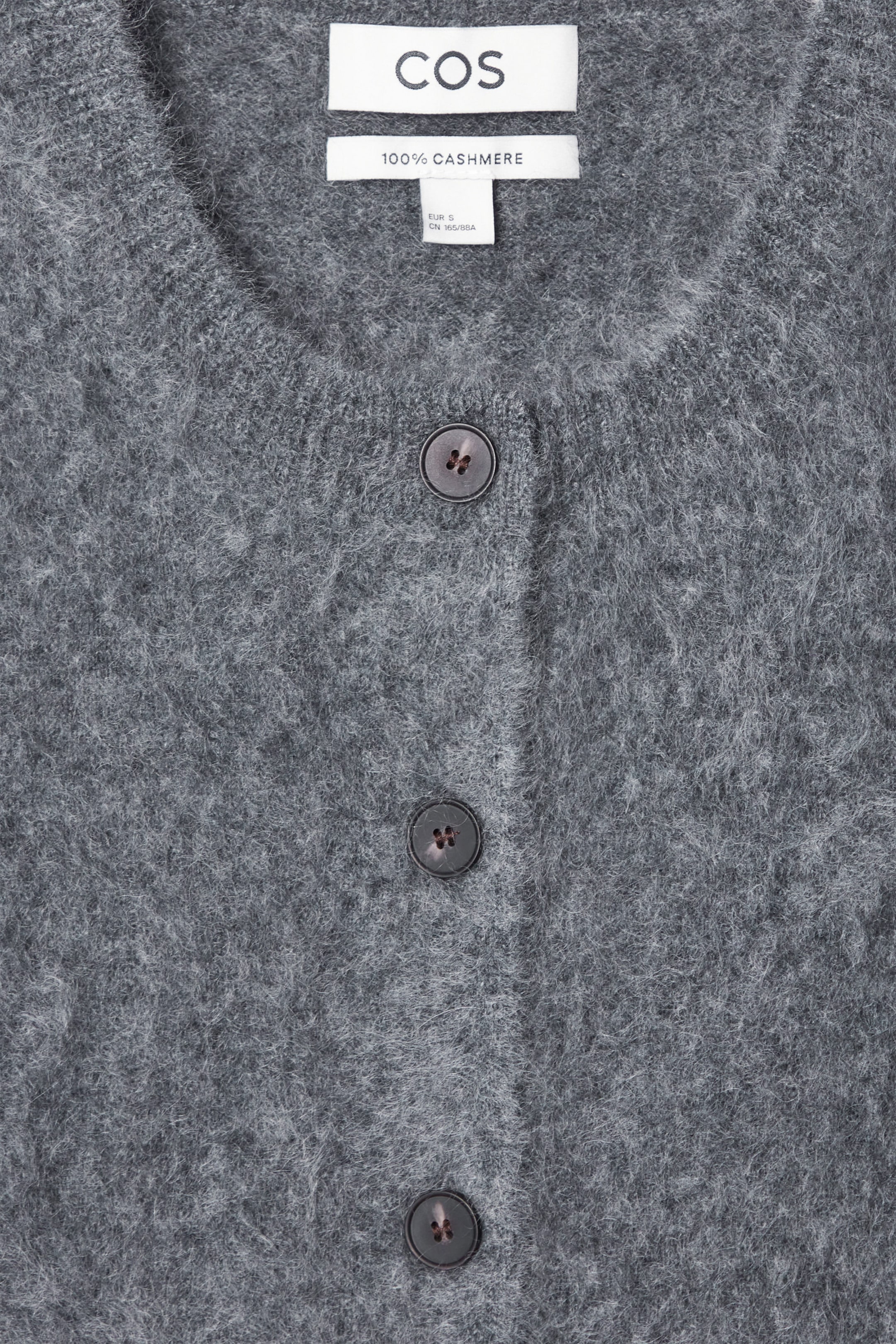 BRUSHED-CASHMERE WAISTCOAT