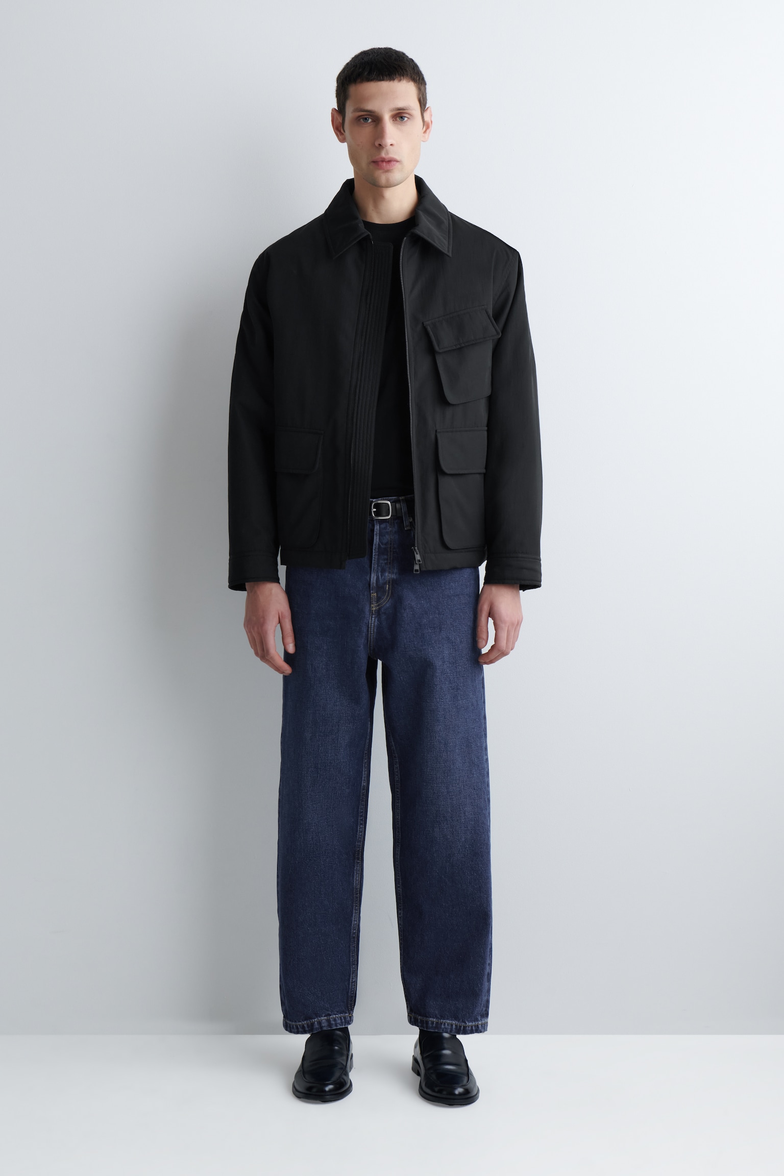 DOME - VAQUEROS STRAIGHT-LEG - AZUL OSCURO/GRIS OSCURO/NEGRO/NEGRO - 1