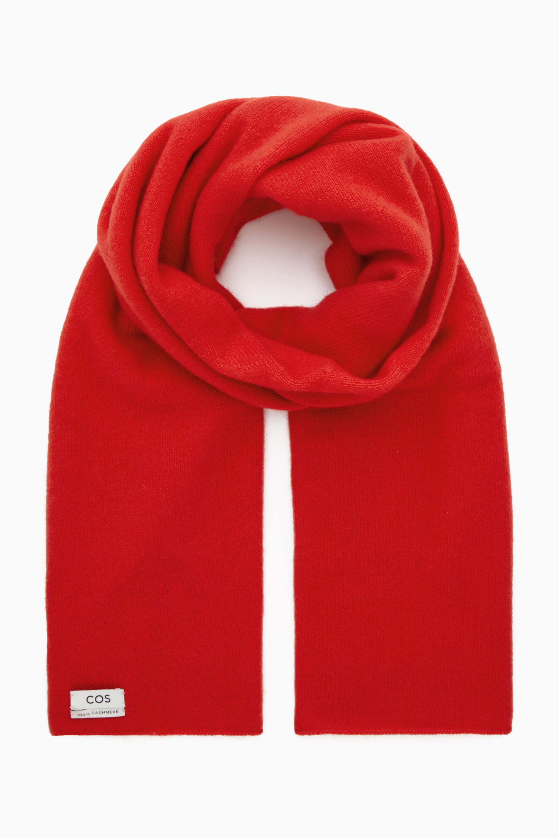 View larger image: CASHMERE SCARF - RED - Ladies | H&M GB 1
