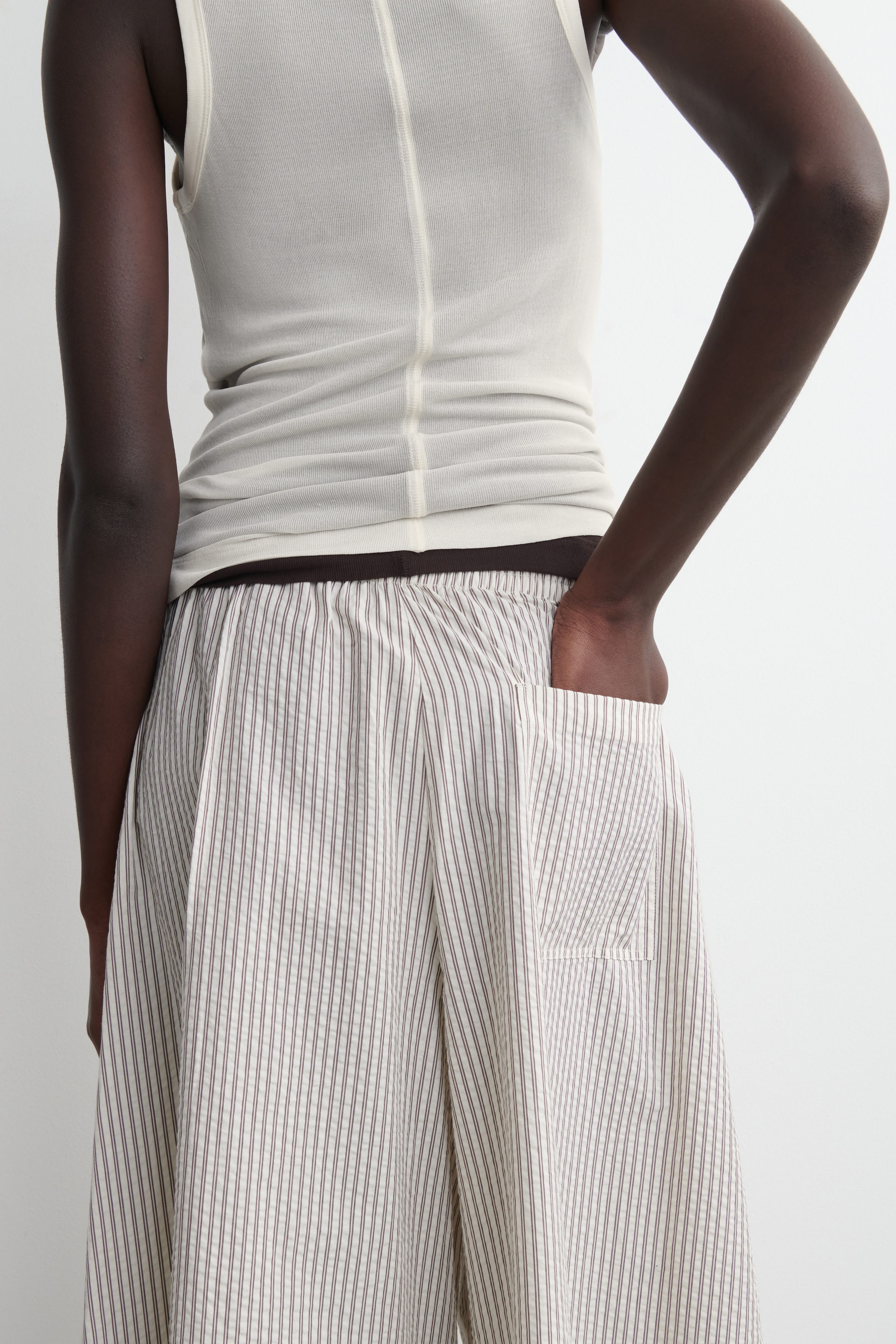SEERSUCKER CULOTTES