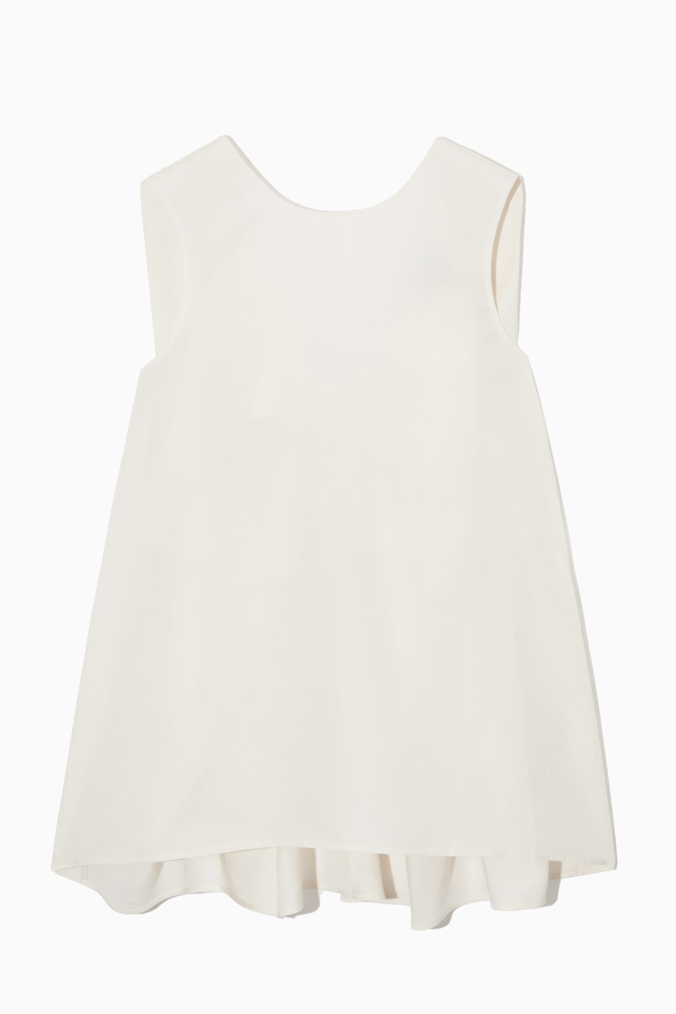 View larger image: TWIST-BACK SLEEVELESS TOP - WHITE - Ladies | H&M GB 1