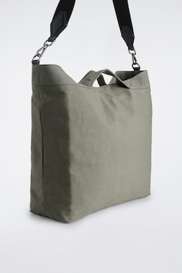 PURSUIT MESSENGER BAG - CANVAS — STONE 4