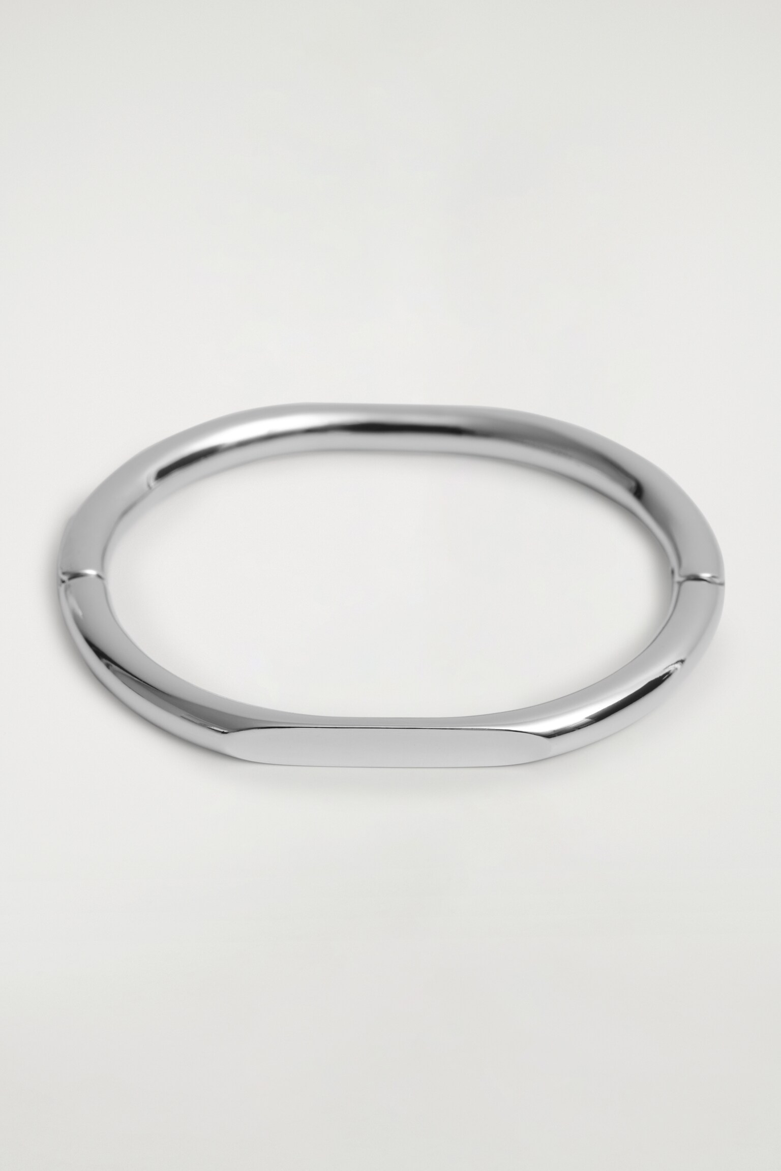 SKULPTURALER ARMREIF - SILBER/Gold - 2