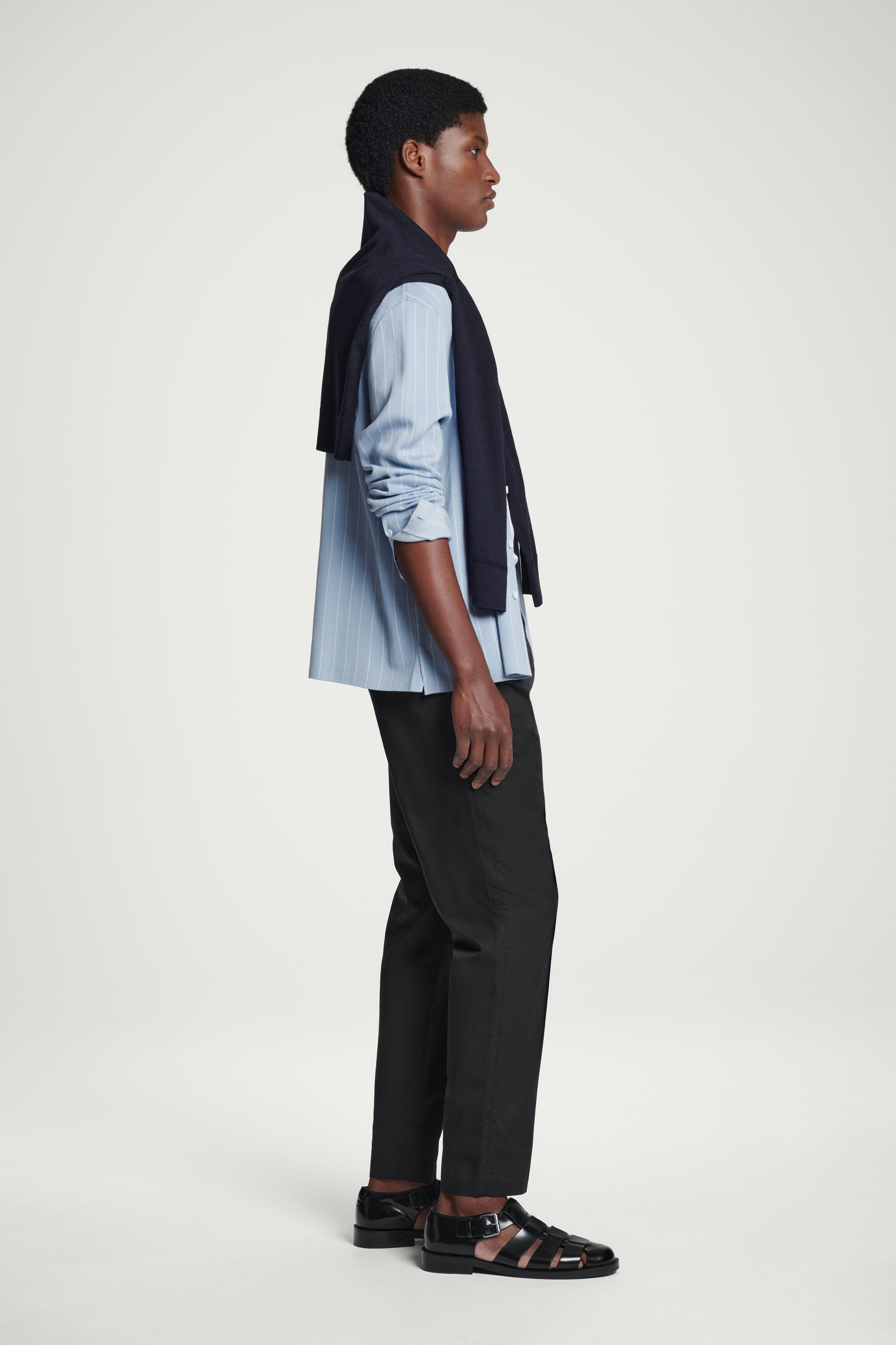 ＜H＞DOUBLE CLOTH AMF 1P TAPERED PANTS H＞DOUBLE CLOTH AMF 1P TAPERED PANTS M