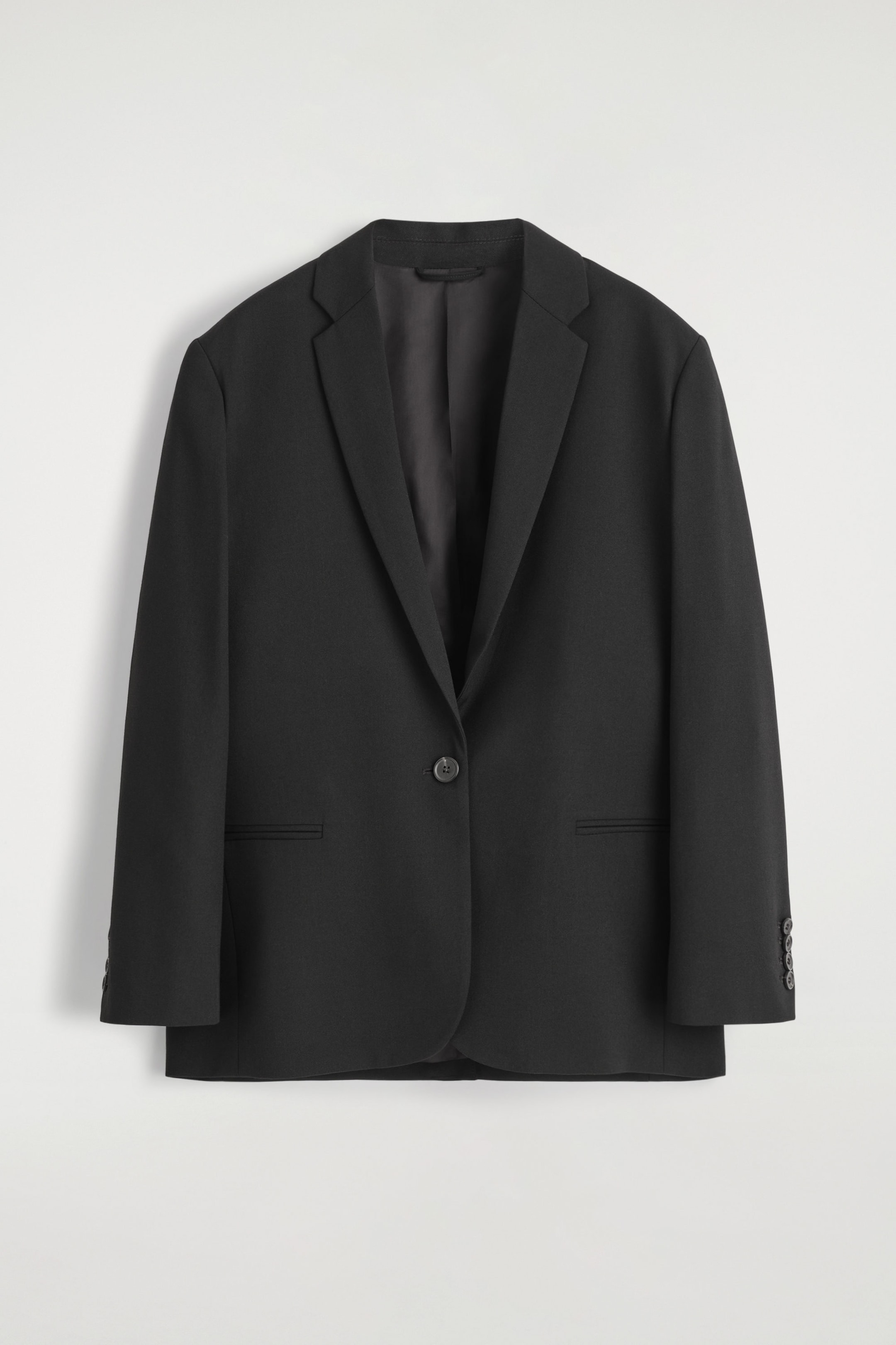 MERINO WOOL-BLEND BLAZER