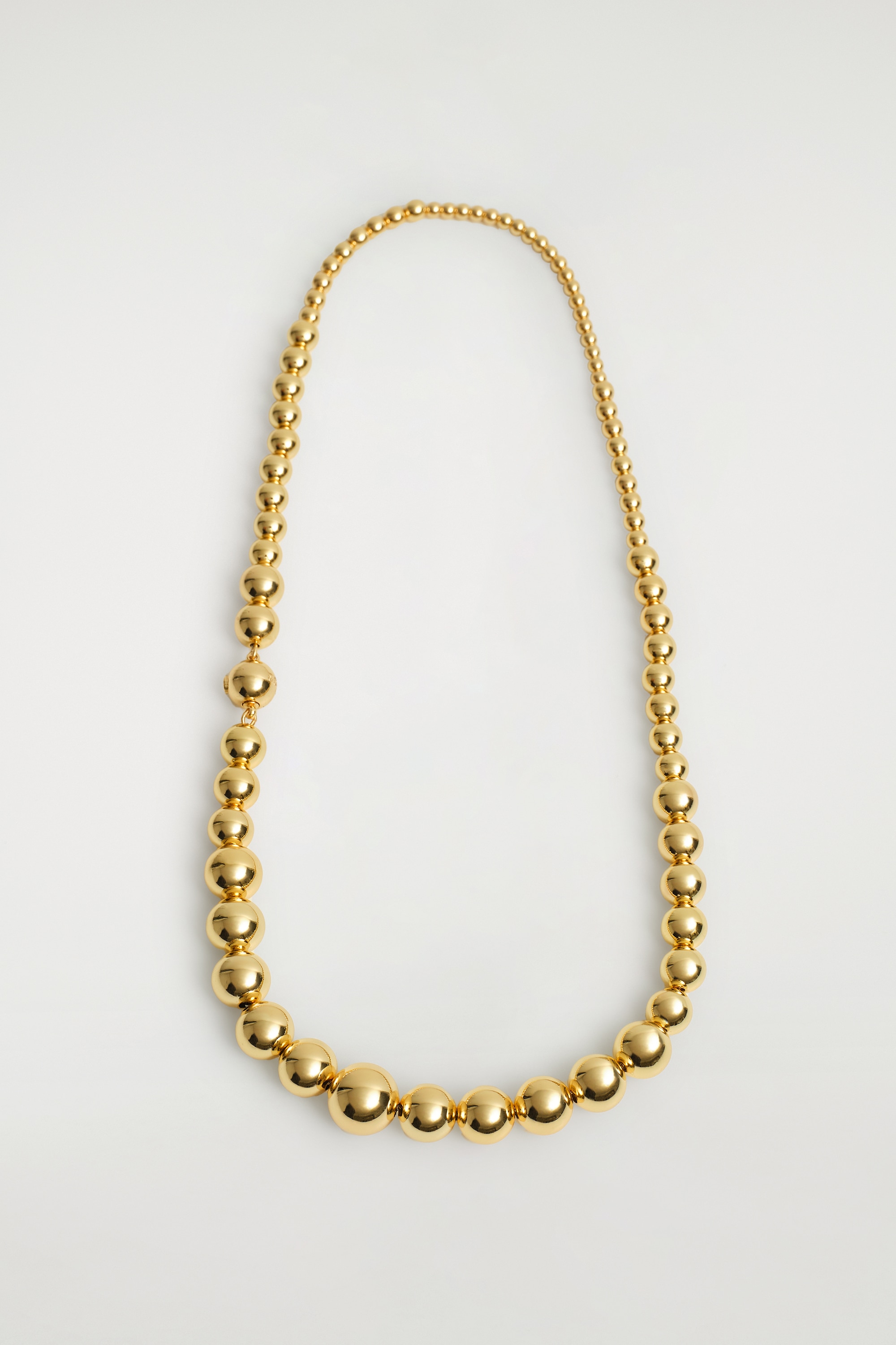 KETTING MET KRAALTJES - GOUD/Zilver