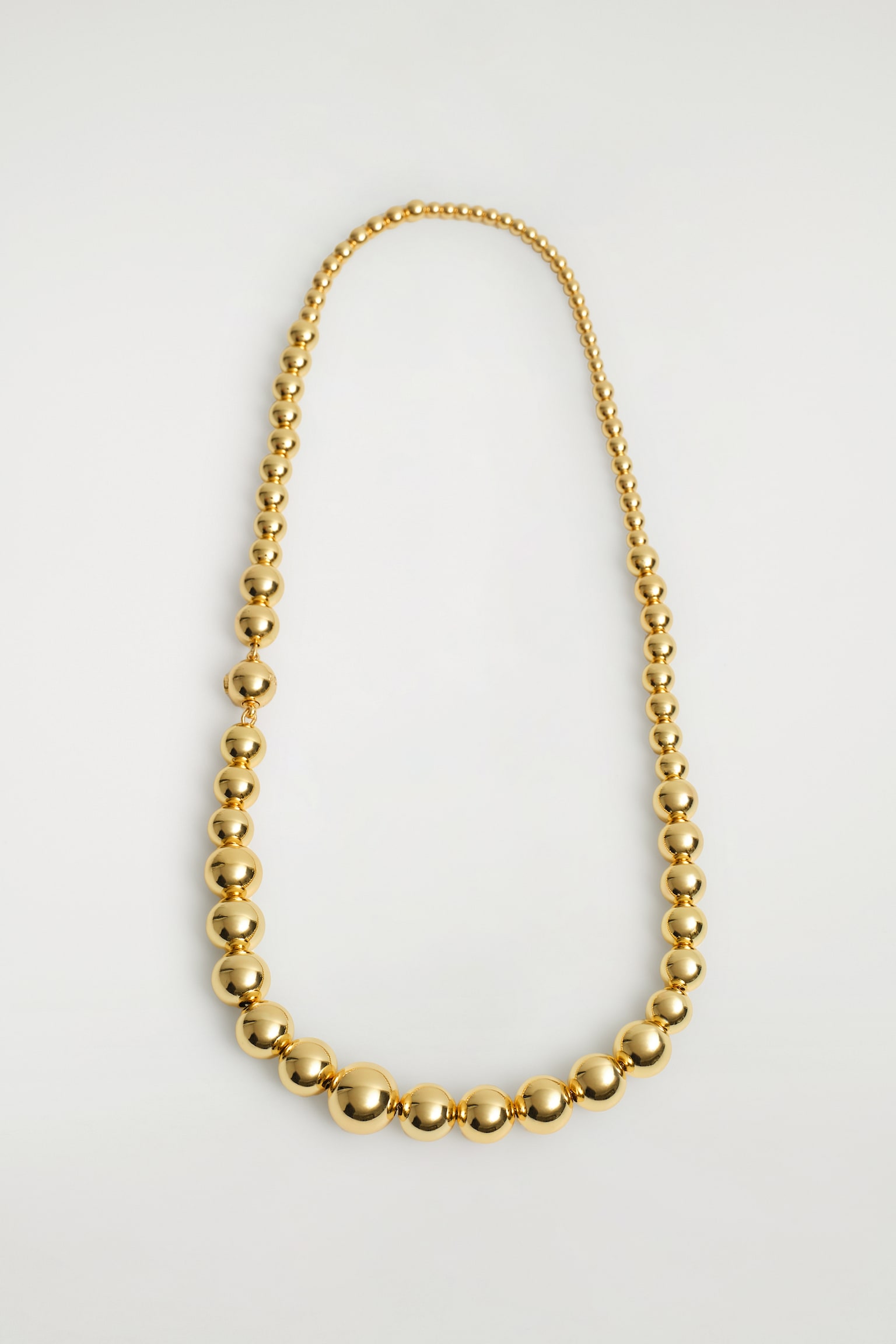 COLLAR DE BOLAS - DORADO/PLATEADO - 2