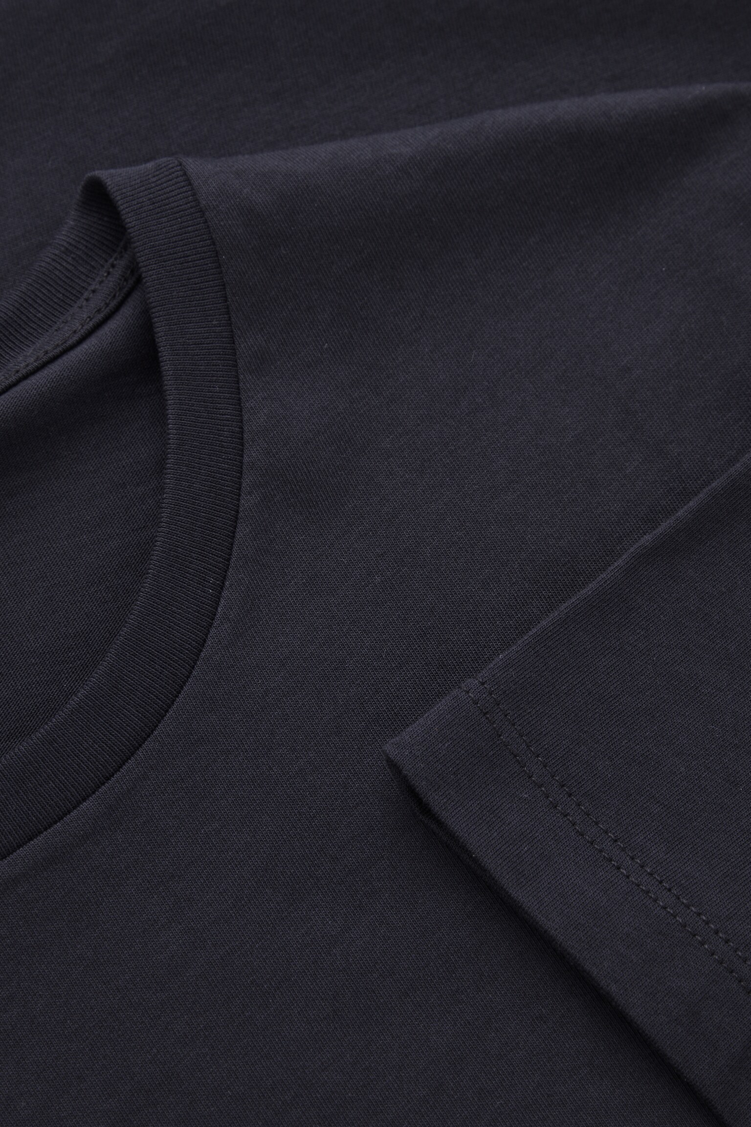 T-SHIRT REGULAR EN COTON - BLEU MARINE/Vert foncé/Noir/Blanc - 4