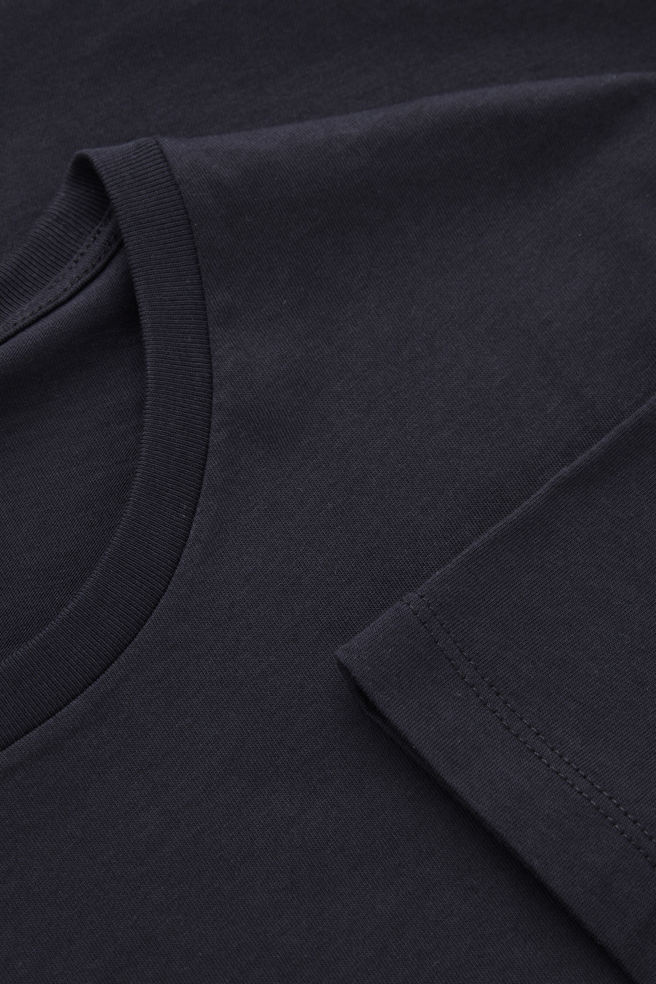 View larger image: REGULAR COTTON T-SHIRT - NAVY - Men | H&M GB 7