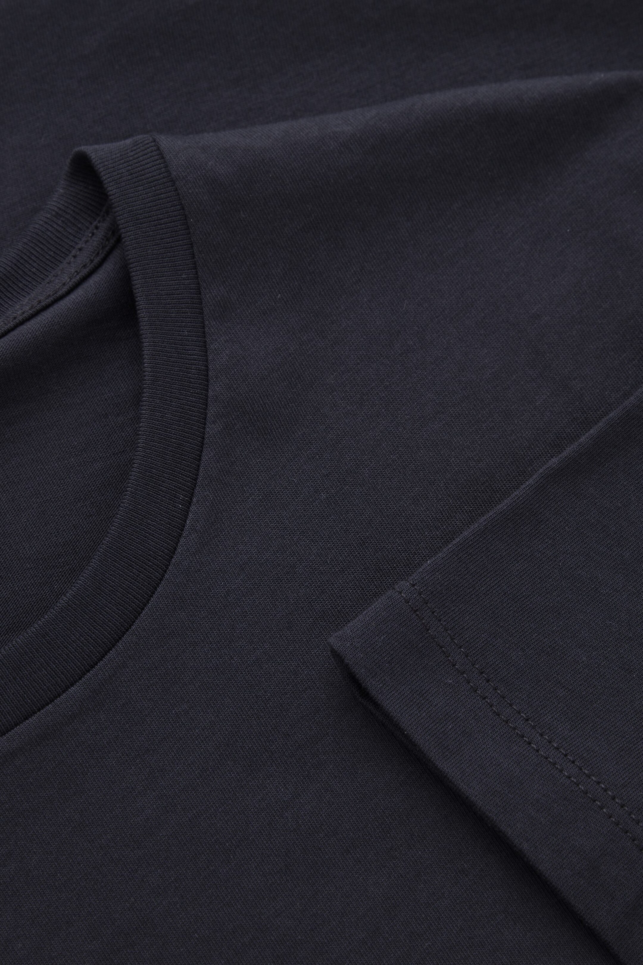 Größeres Bild anzeigen: T-SHIRT AUS BAUMWOLLE MIT NORMALER PASSFORM - NAVYBLAU - Men | H&M AT 7